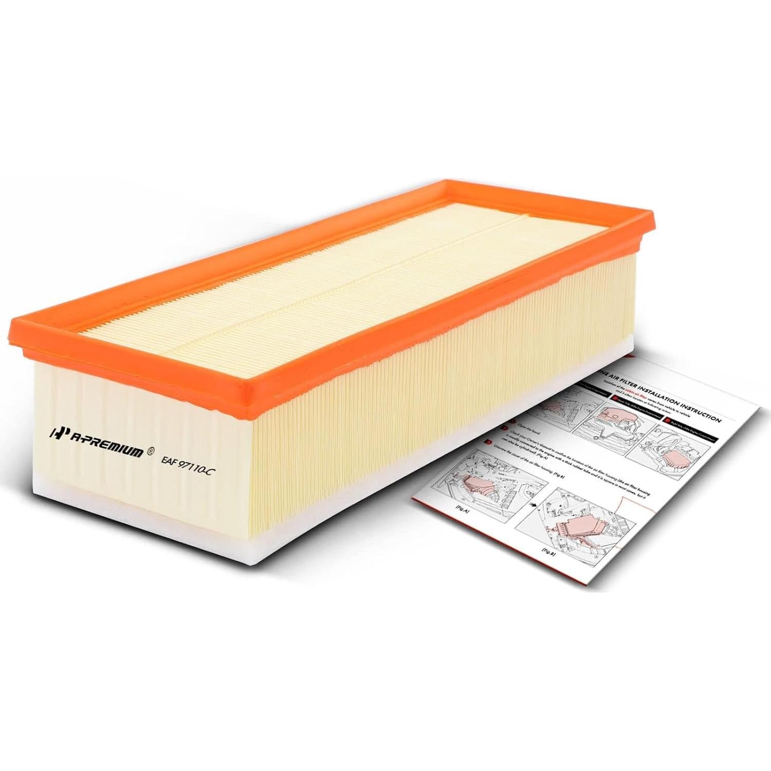 Filtro de aire A-Premium para Audi y Volkswagen 1.8L-2.0L