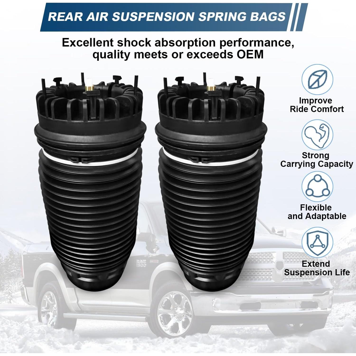 Bolsas de Resorte de Aire Chonse para Dodge Ram 1500 2013-2018
