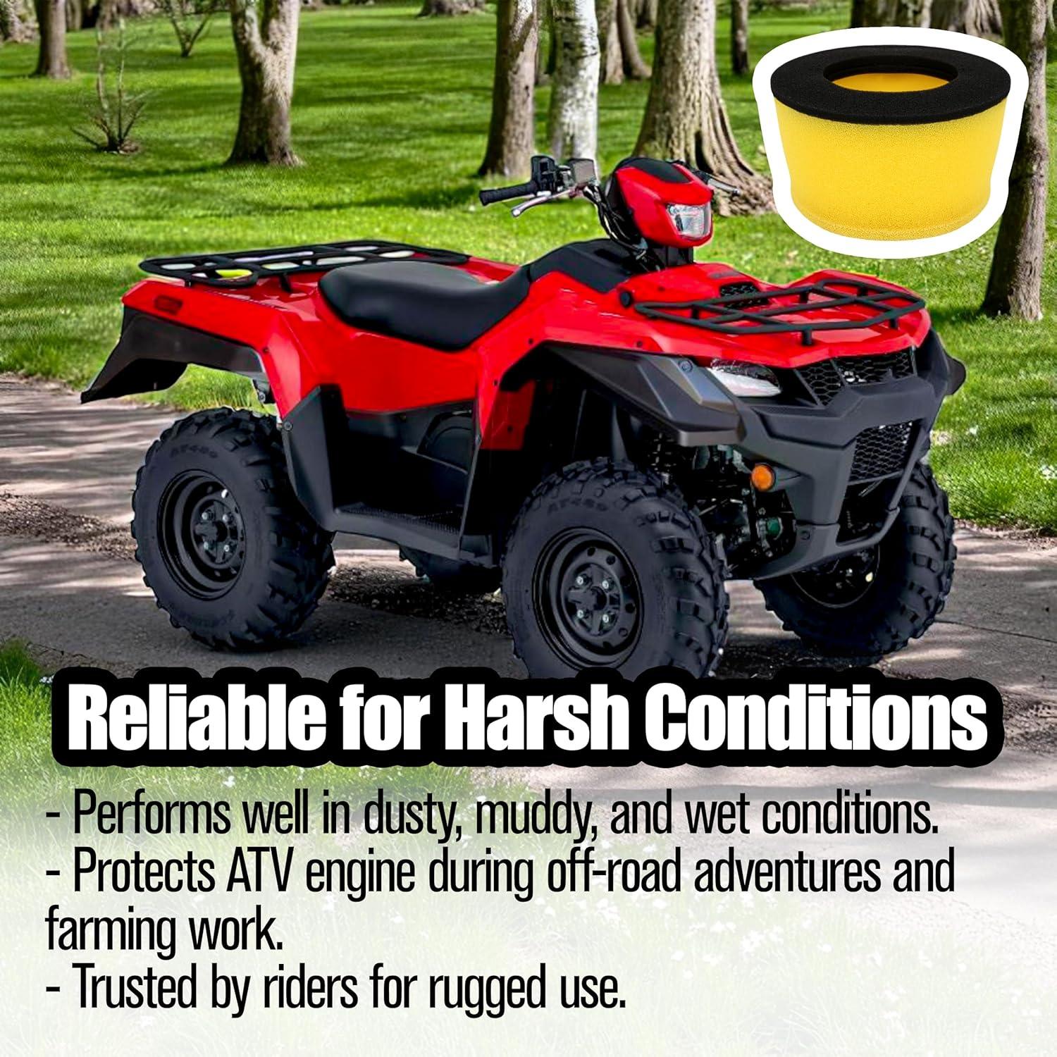 Filtro de Aire KH866 13780-09F00 para Suzuki LT-F 500 4x4