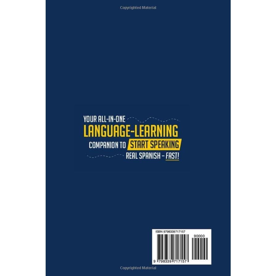 Learn Spanish Fast for Adult Beginners: 8-in-1 Workbook: From Beginner to Advanced: 15-Minute Daily Lessons and Exercises, Short Stories, Plus a Rich Vocabulary Collection (Easy Spanish)