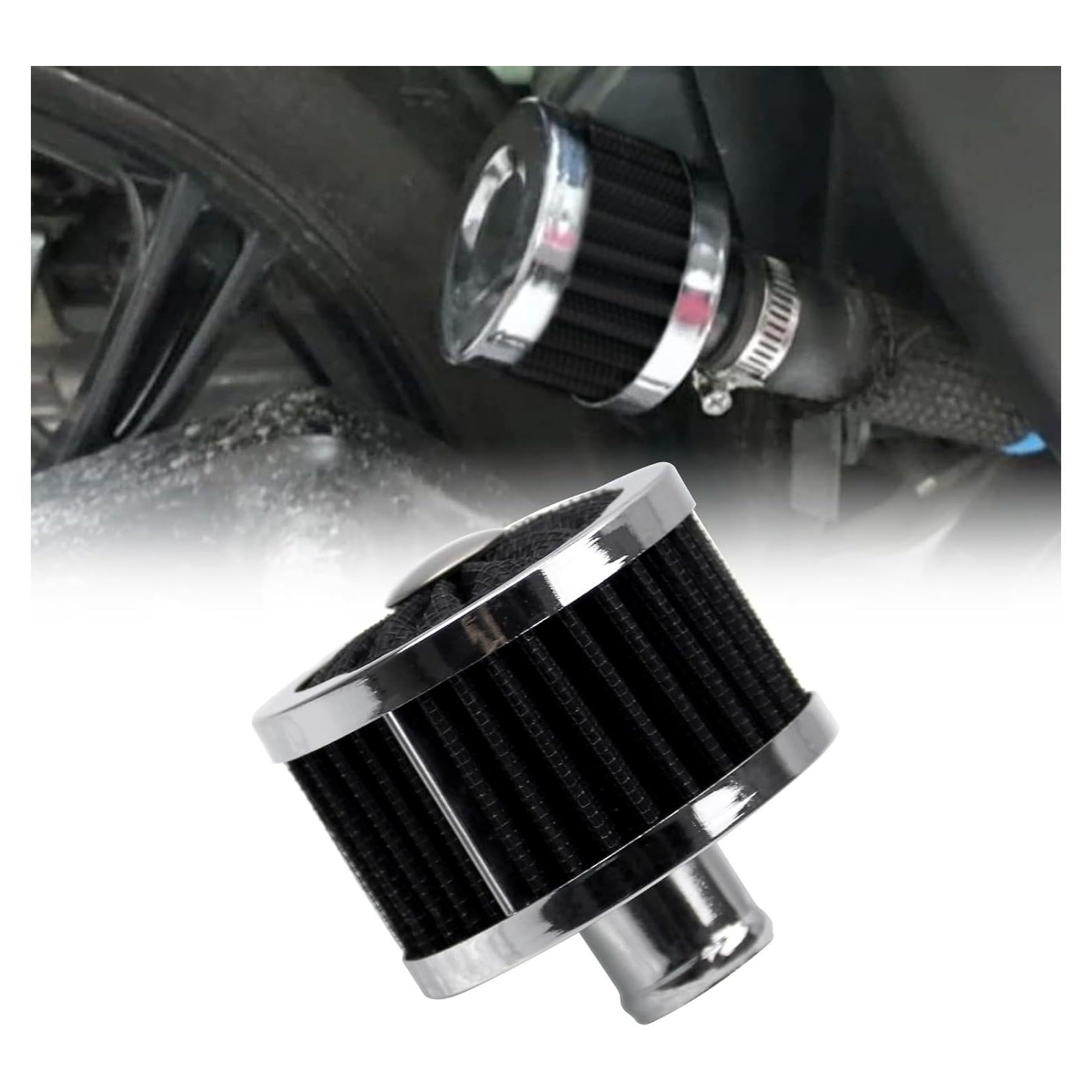 Filtro de Aire Universal Frtcaty 23mm Negro - Alto Rendimiento