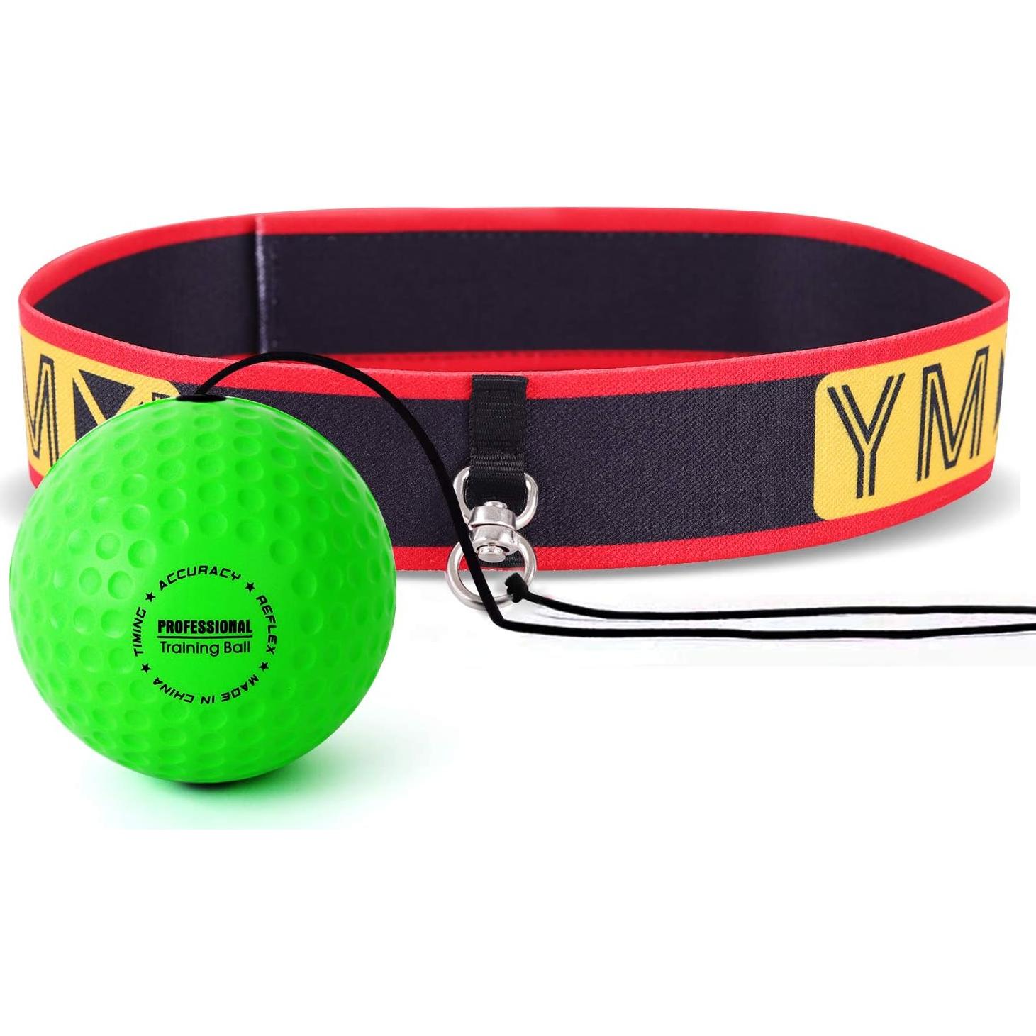 Conjunto de Pelotas de Reflexión YMX BOXING - 4 Pelotas + 2 Cintas