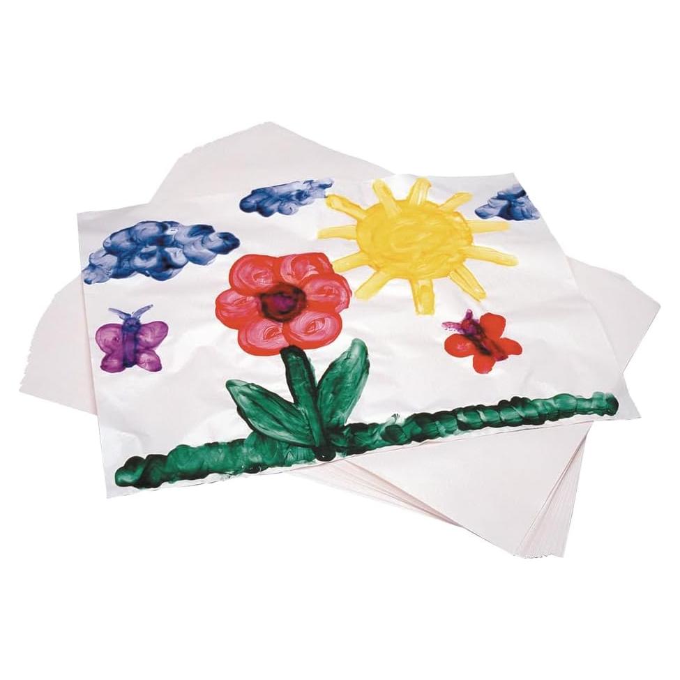 Papel para Pintura con Dedos Colorations 28 x 41 cm - 250 Hojas