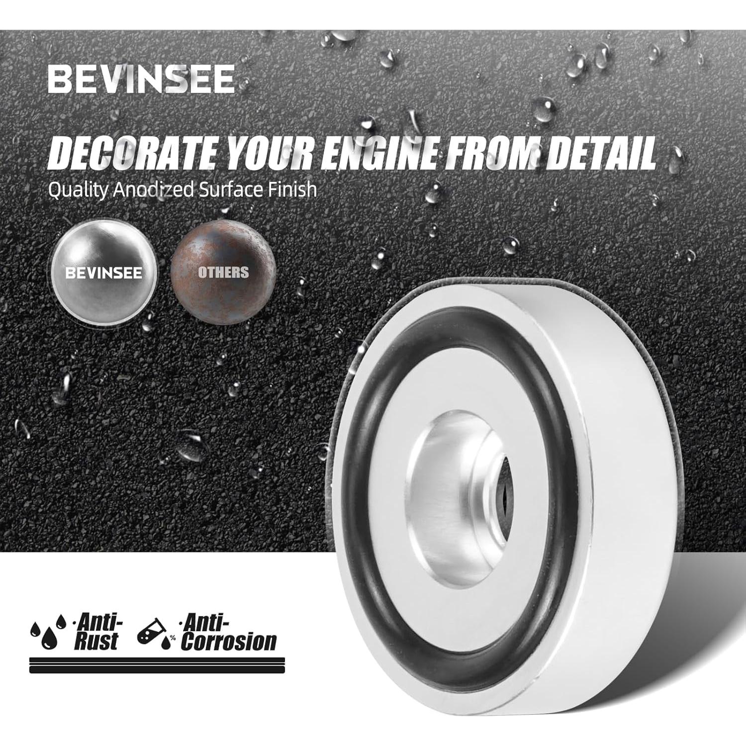 Kit de Arandelas de Sellado Bevinsee 16 Piezas para Honda B16 B18