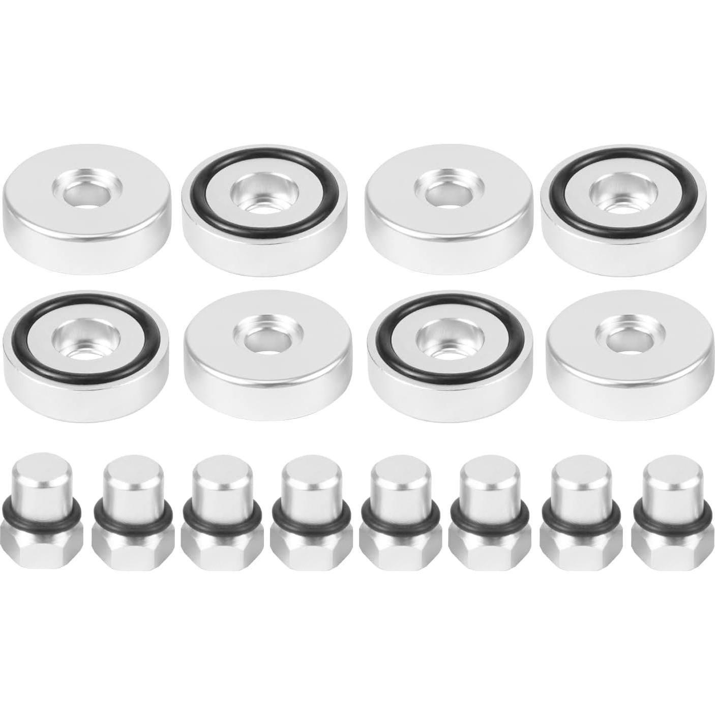 Kit de Arandelas de Sellado Bevinsee 16 Piezas para Honda B16 B18