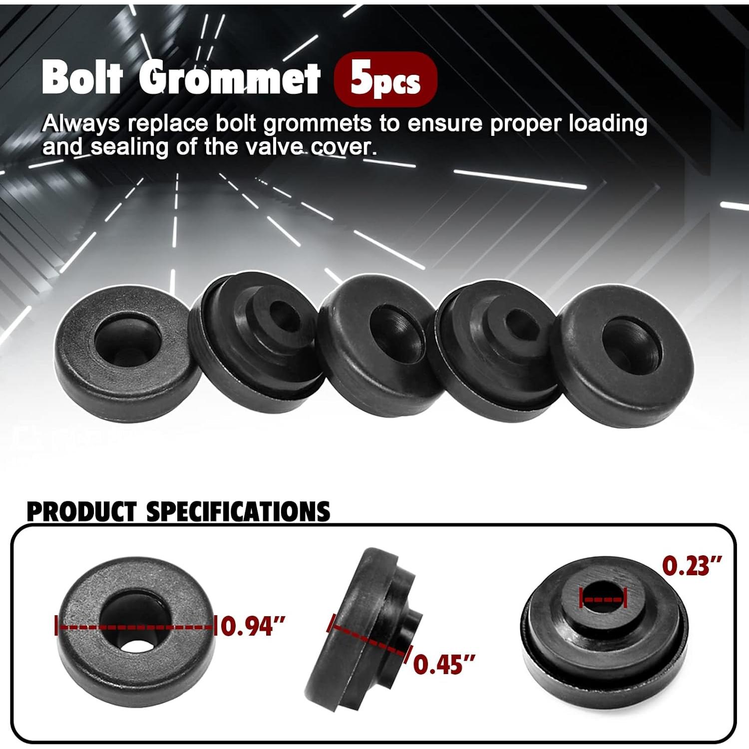 Juego de juntas de tapa de válvula Ortopia 12030-P2A-A01 para Honda