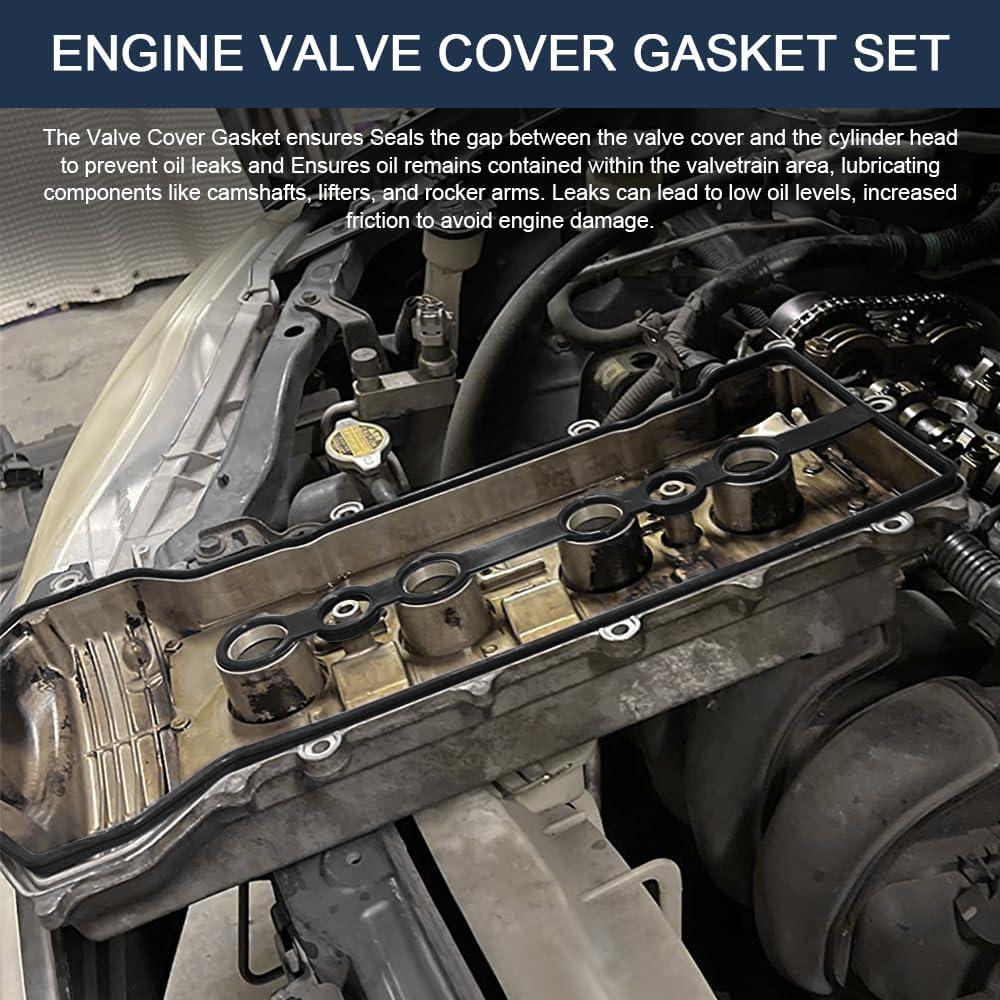 Juego de Juntas de Tapa de Válvula HQRNYP para Toyota y Chevy