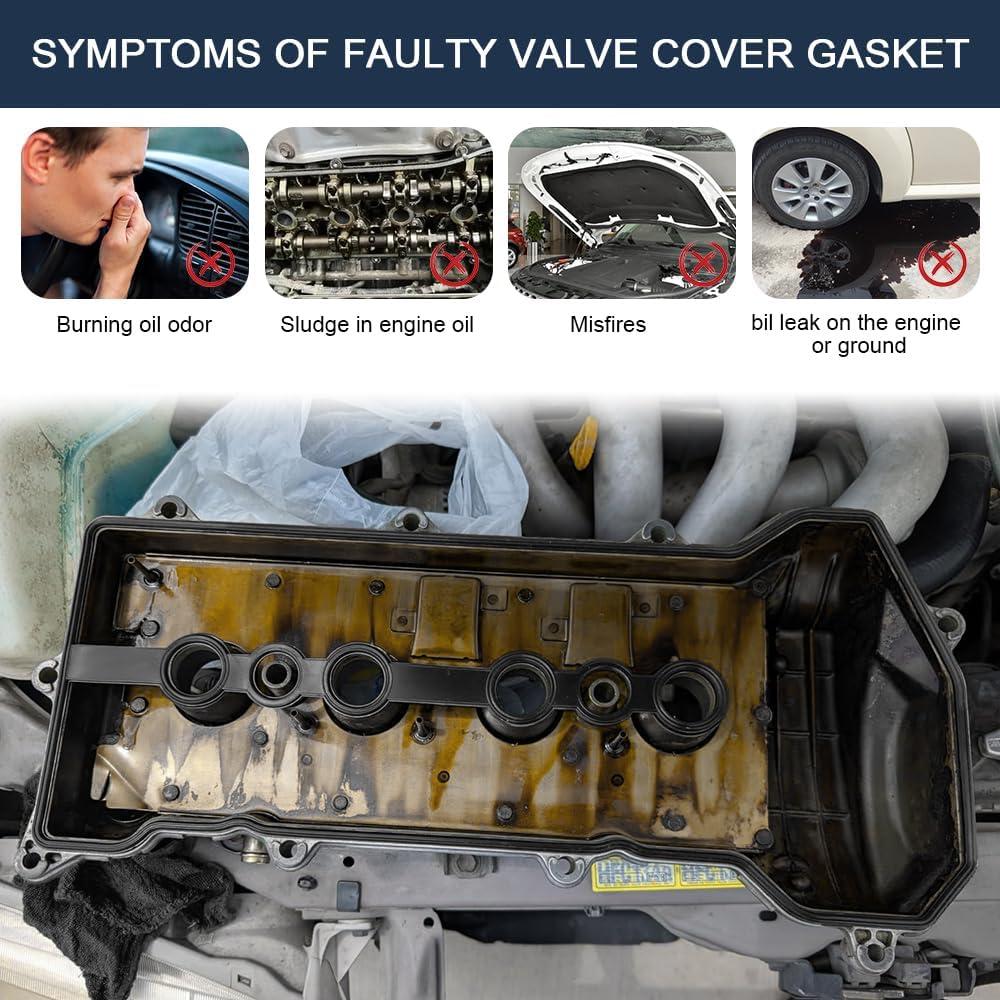 Juego de Juntas de Tapa de Válvula HQRNYP para Toyota y Chevy