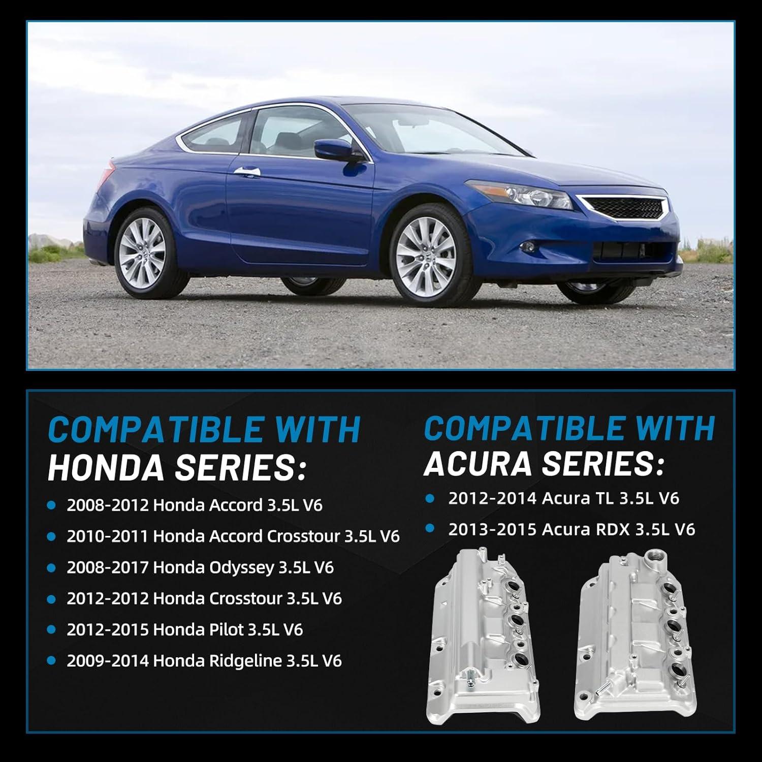 Cubierta de Válvula Motor Aluminio Aumzong Honda Acura 3.5L