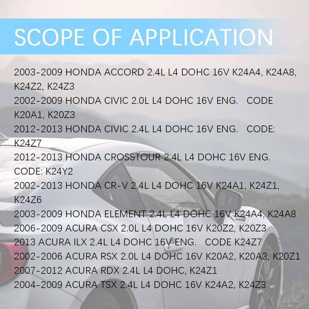 Juego de Juntas de Tapa de Válvula Middrivr para Honda y Acura