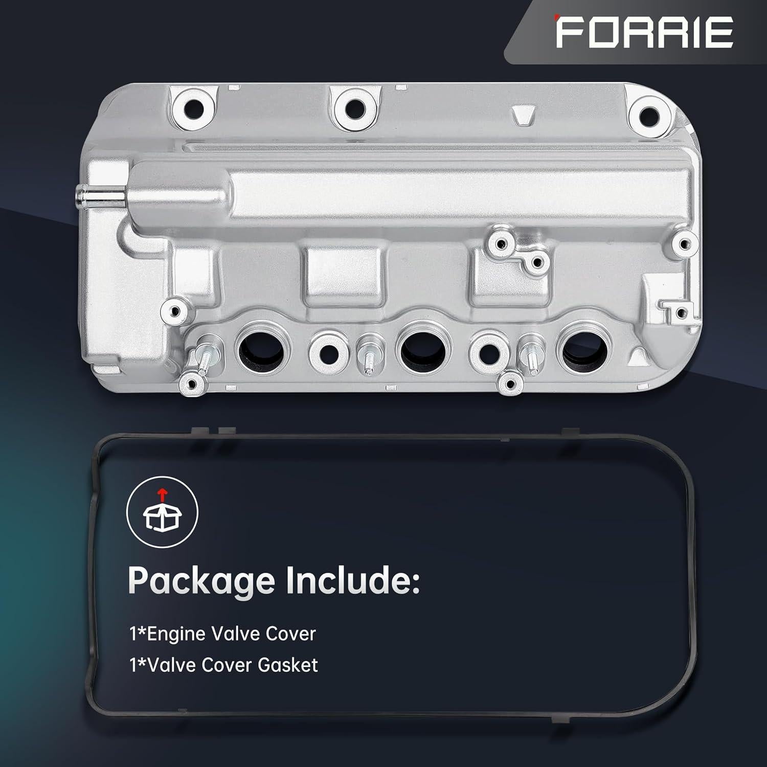 Cubierta de Válvula de Motor FORRIE Aluminio 3.5L 3.7L Honda Acura