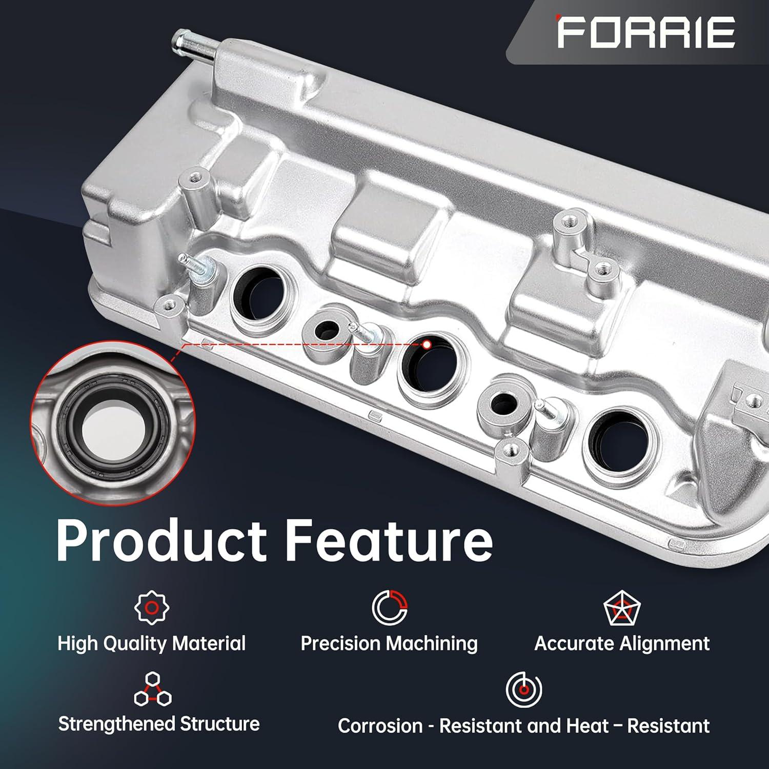 Cubierta de Válvula de Motor FORRIE Aluminio 3.5L 3.7L Honda Acura