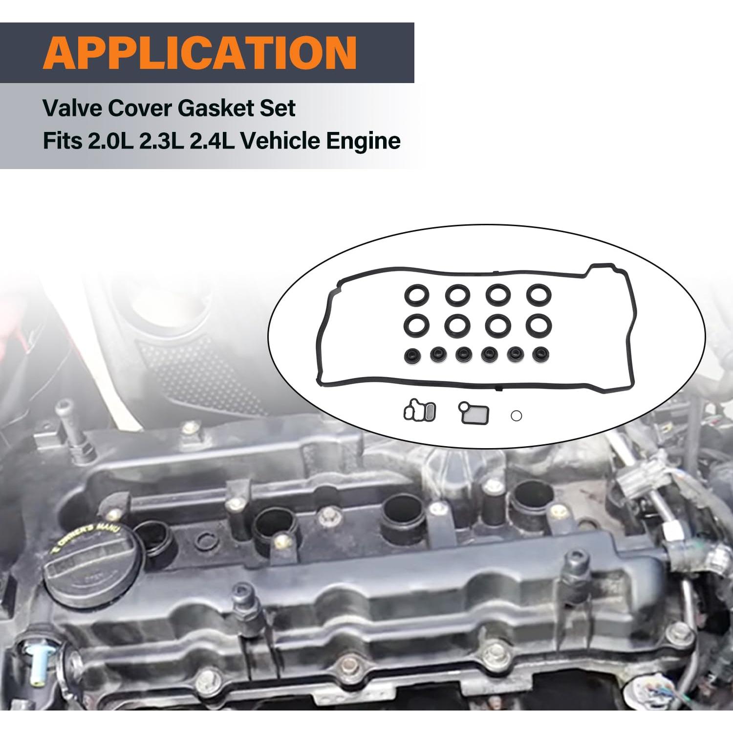 Juego de Juntas de Tapa de Válvula FEISOO VS50614R para Honda