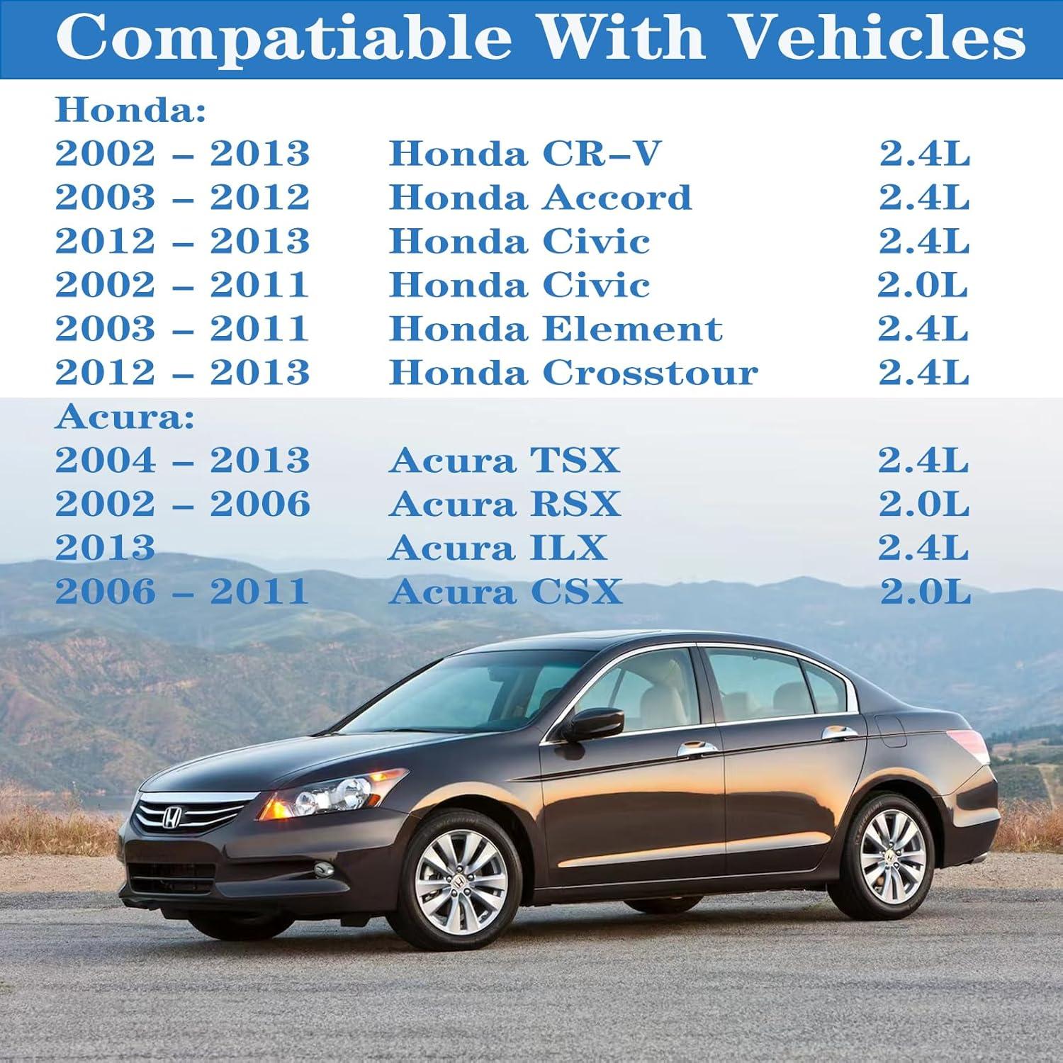 Junta de Tapa de Válvula HIHIAV VS50614R para Honda y Acura