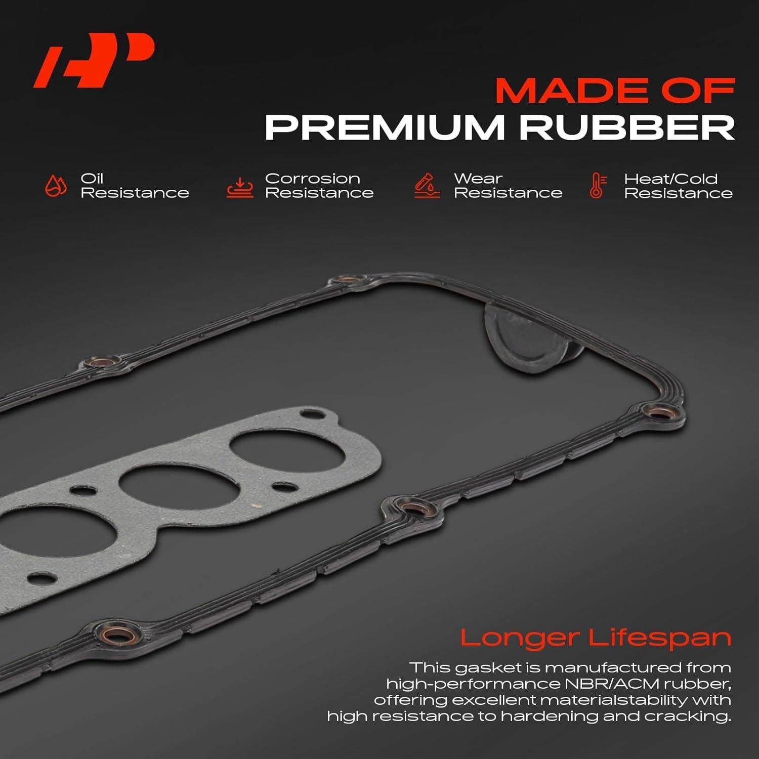 Juego de Junta de Tapa de Válvula A-Premium para Volkswagen 2.0L