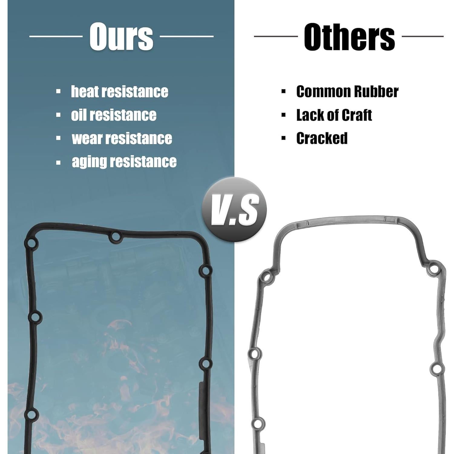 Juego de Junta de Tapa de Válvula X AUTOHAUX para Volkswagen