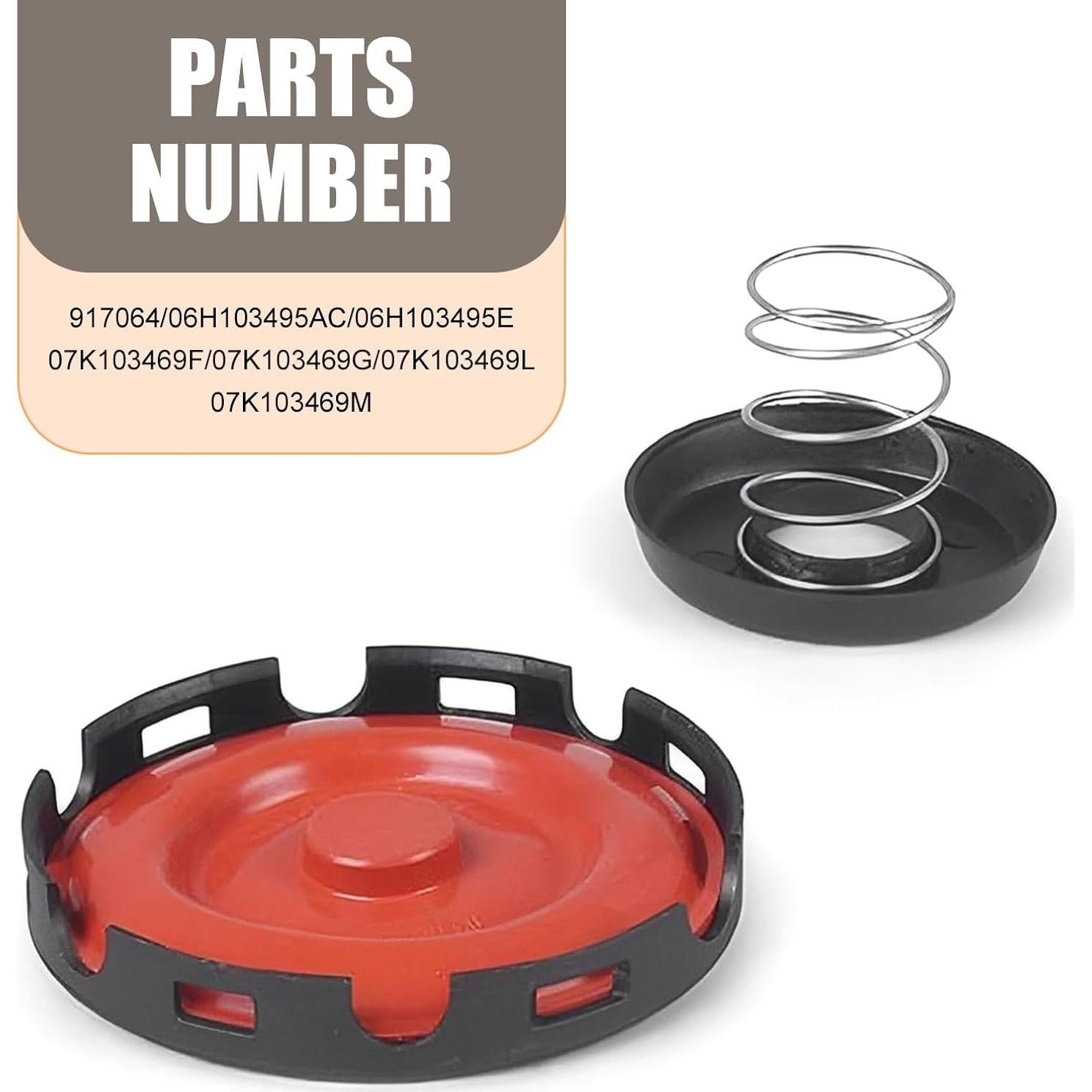 Kit de Reparación Tapa Válvula PCV DYEKNEE para Audi y VW