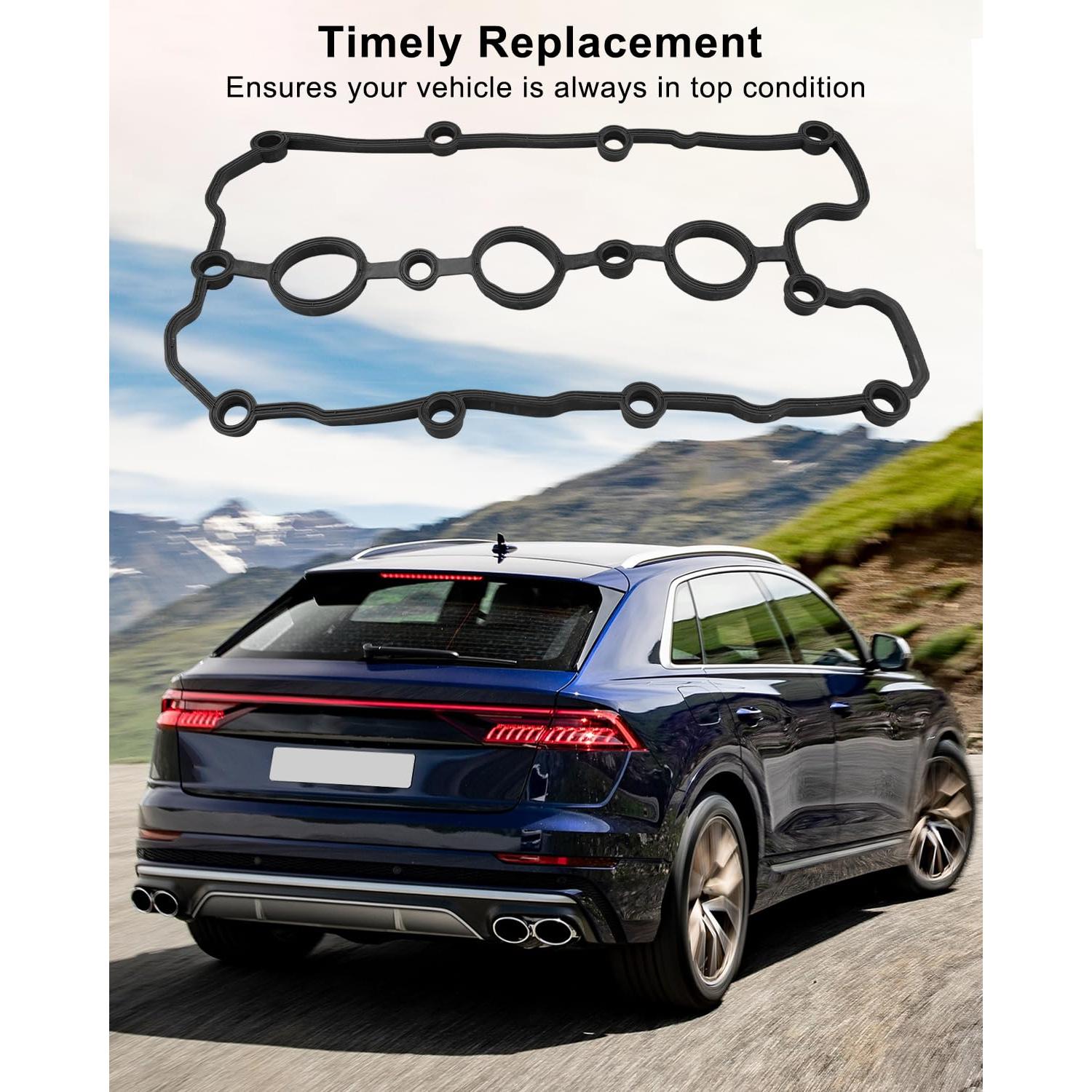 Juego de Juntas de Tapa de Válvula HOMparts para Audi y Porsche