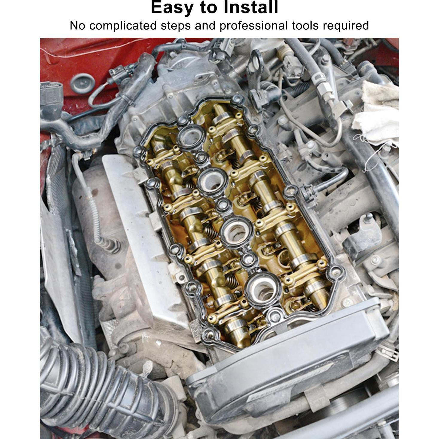 Juego de Juntas de Tapa de Válvula HOMparts para Audi y Porsche