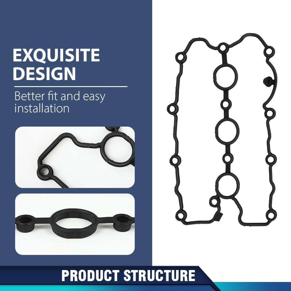 Cubierta de Válvula del Motor PIT66 con Junta para Audi A4/A6