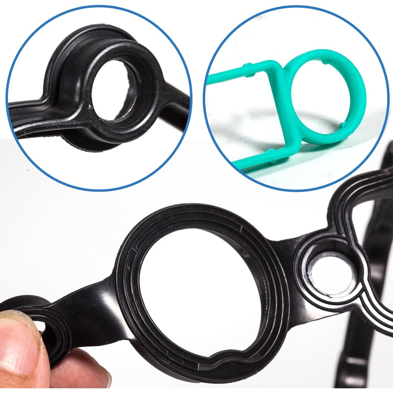 Juego de Junta de Tapa de Válvula HIHIAV VS50685R para Audi 2.0L