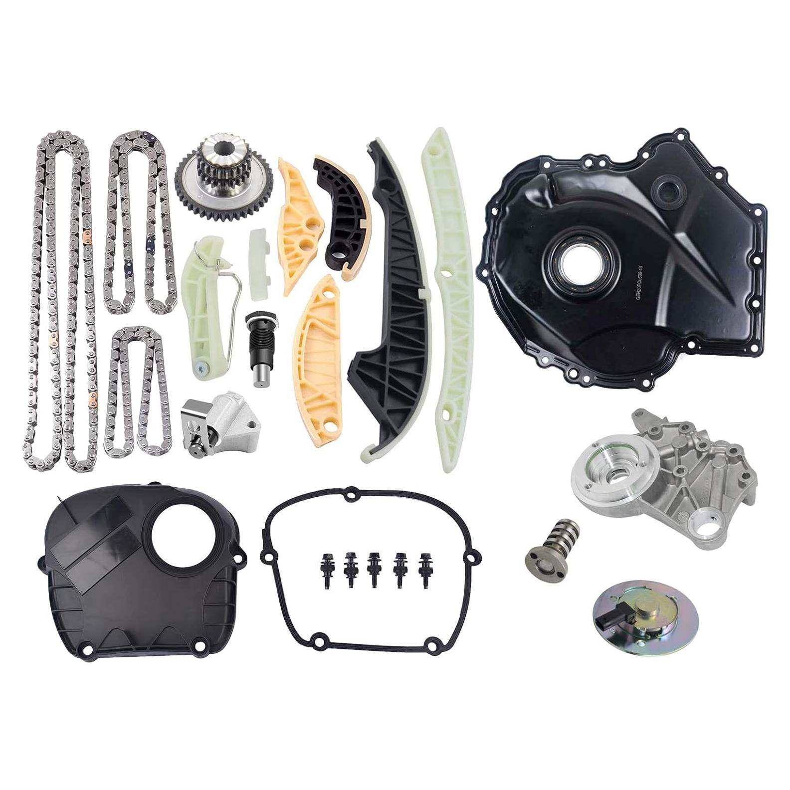 Kit de Cadena de Tiempo GELUOXI para Audi y VW 2.0T 2008-2015