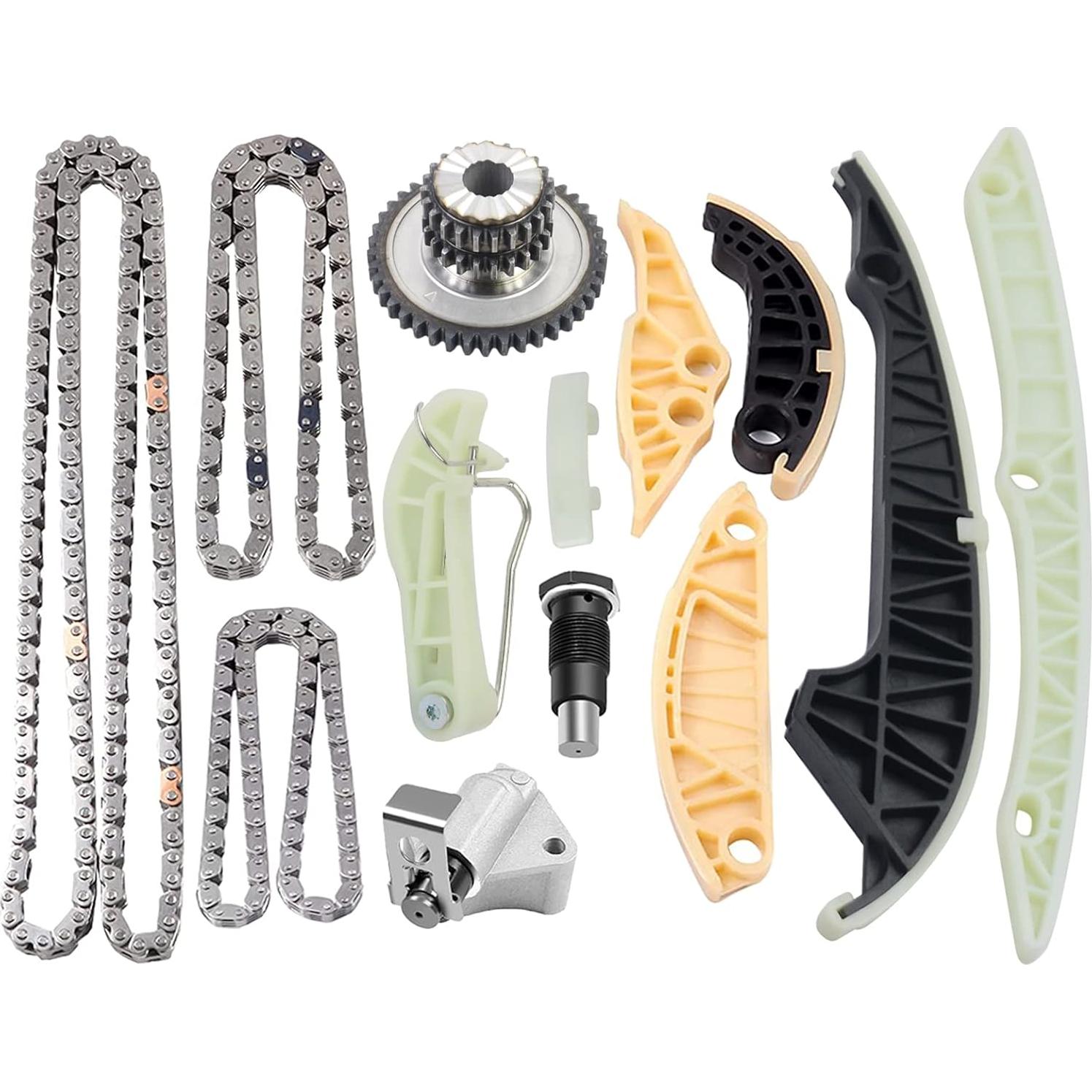 Kit de Cadena de Tiempo GELUOXI para Audi y VW 2.0T 2008-2015