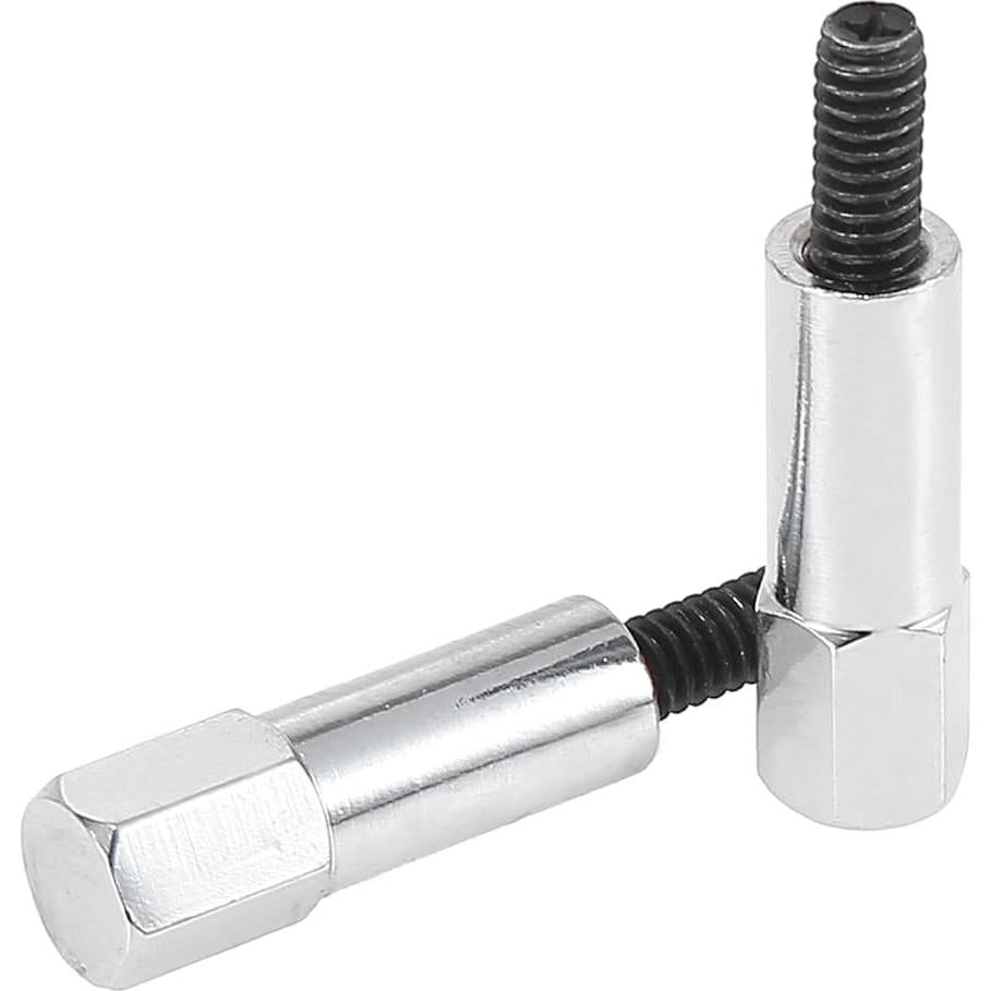 Tornillos de Cubierta de Válvula Cromados X AUTOHAUX 8pcs para Chevy y Ford