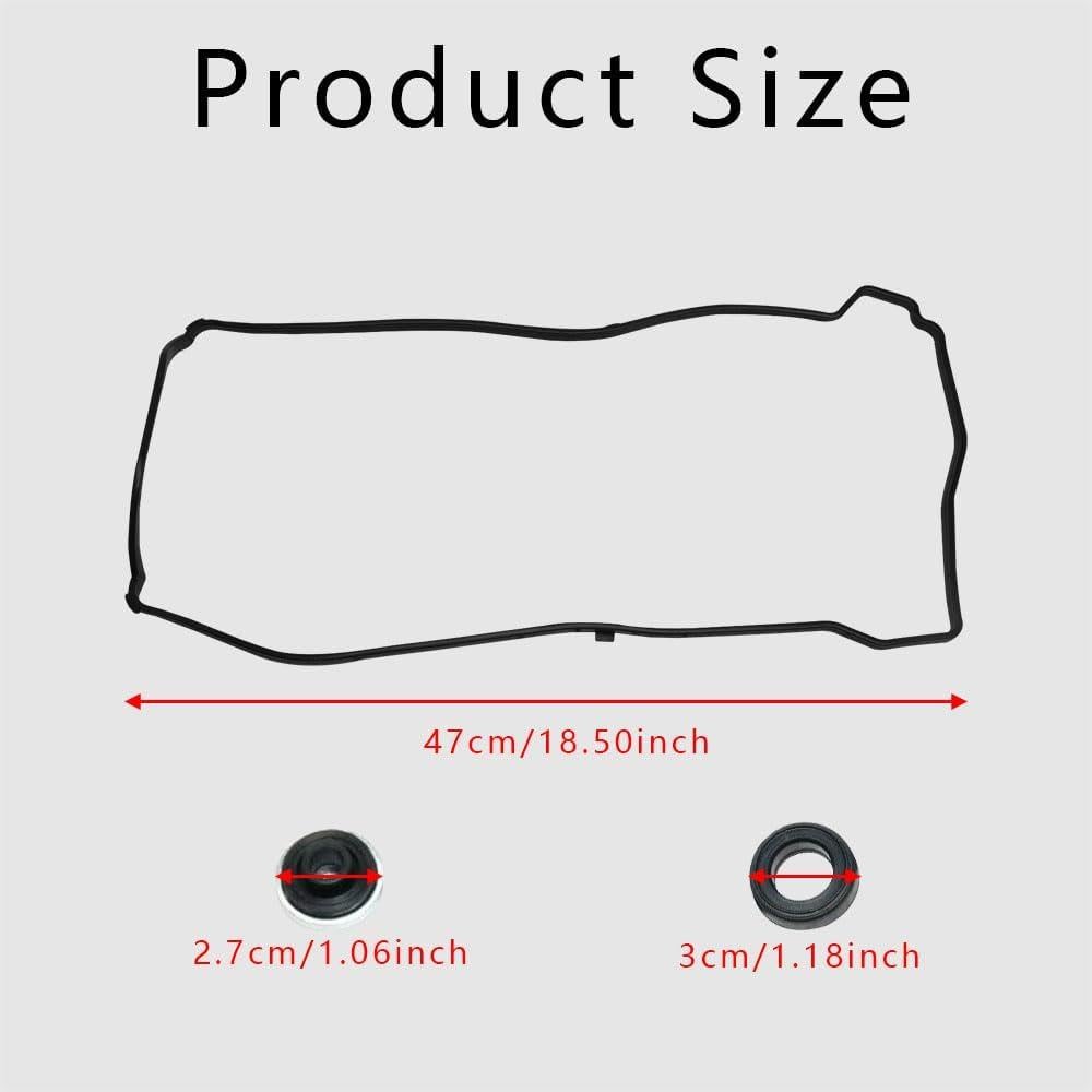 Junta de Tapa de Válvula Zufoty VS50614R para Honda y Acura