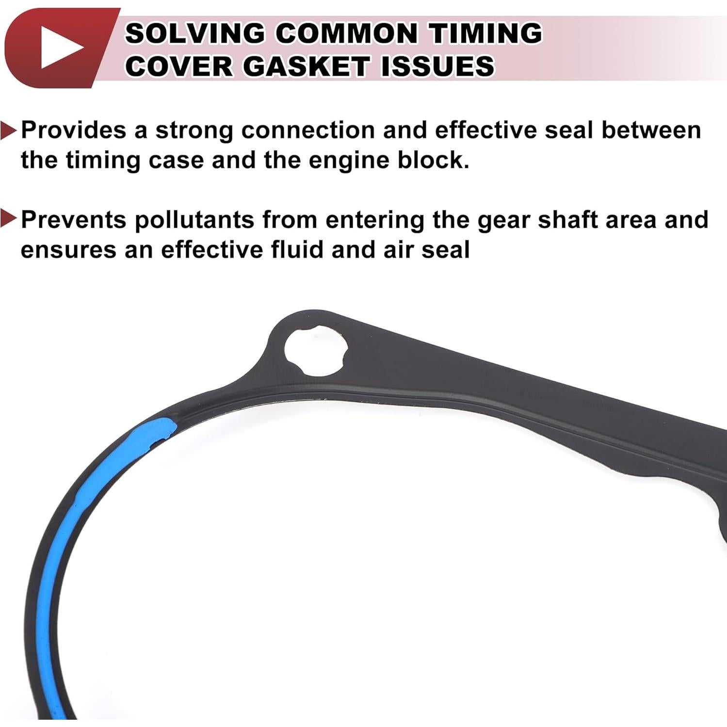 Junta de Cubierta de Tiempo Motor HEROFFIX para Audi 2.0L