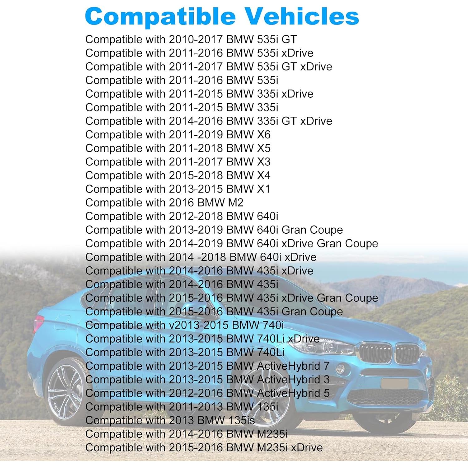 Tapa de Válvula de Aluminio WATERWICH para BMW 2010-2017