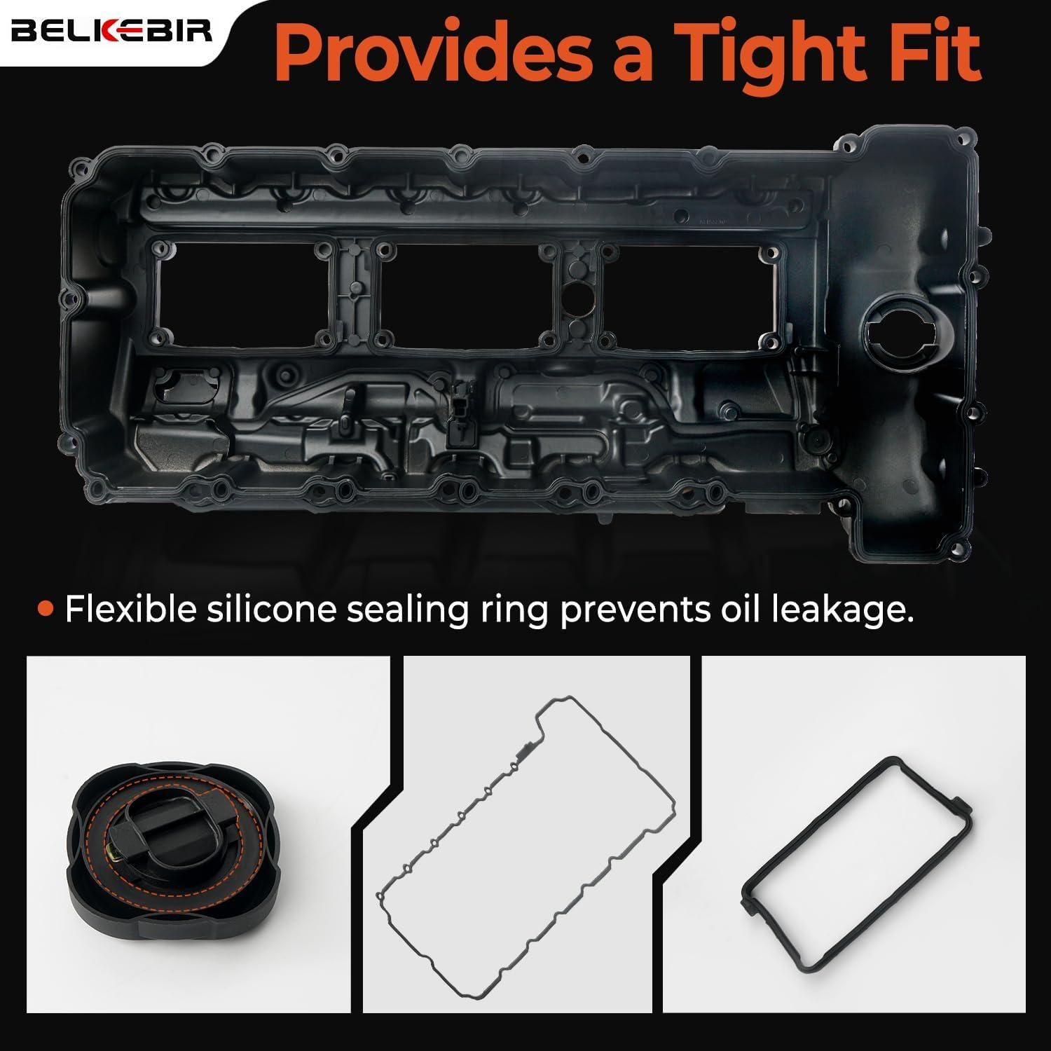 Tapa de Válvula de Motor Aluminio BELKEBIR 3.0L BMW 2010-2019