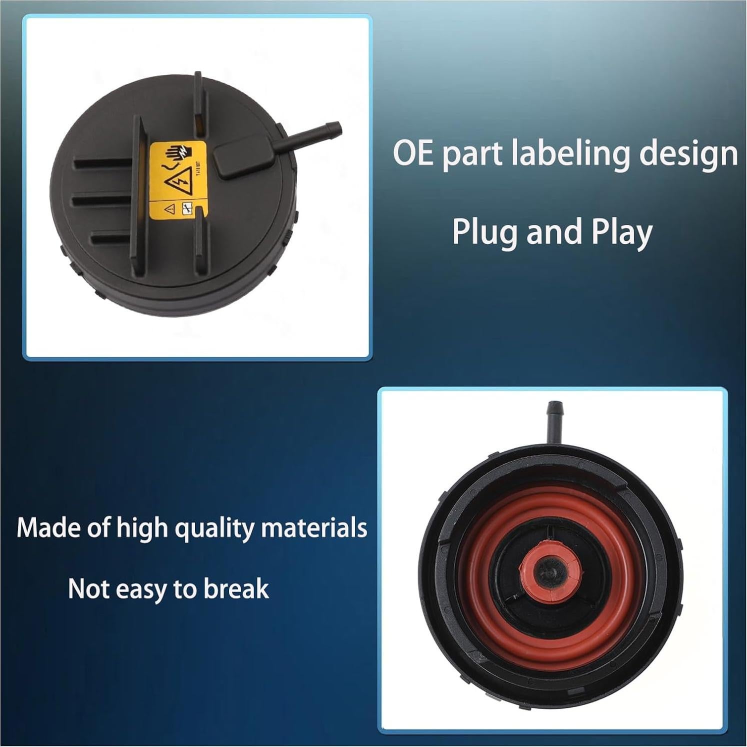 Cubierta de Válvula de Motor PCV MADUOMA para BMW 128i 328i 2007-2013