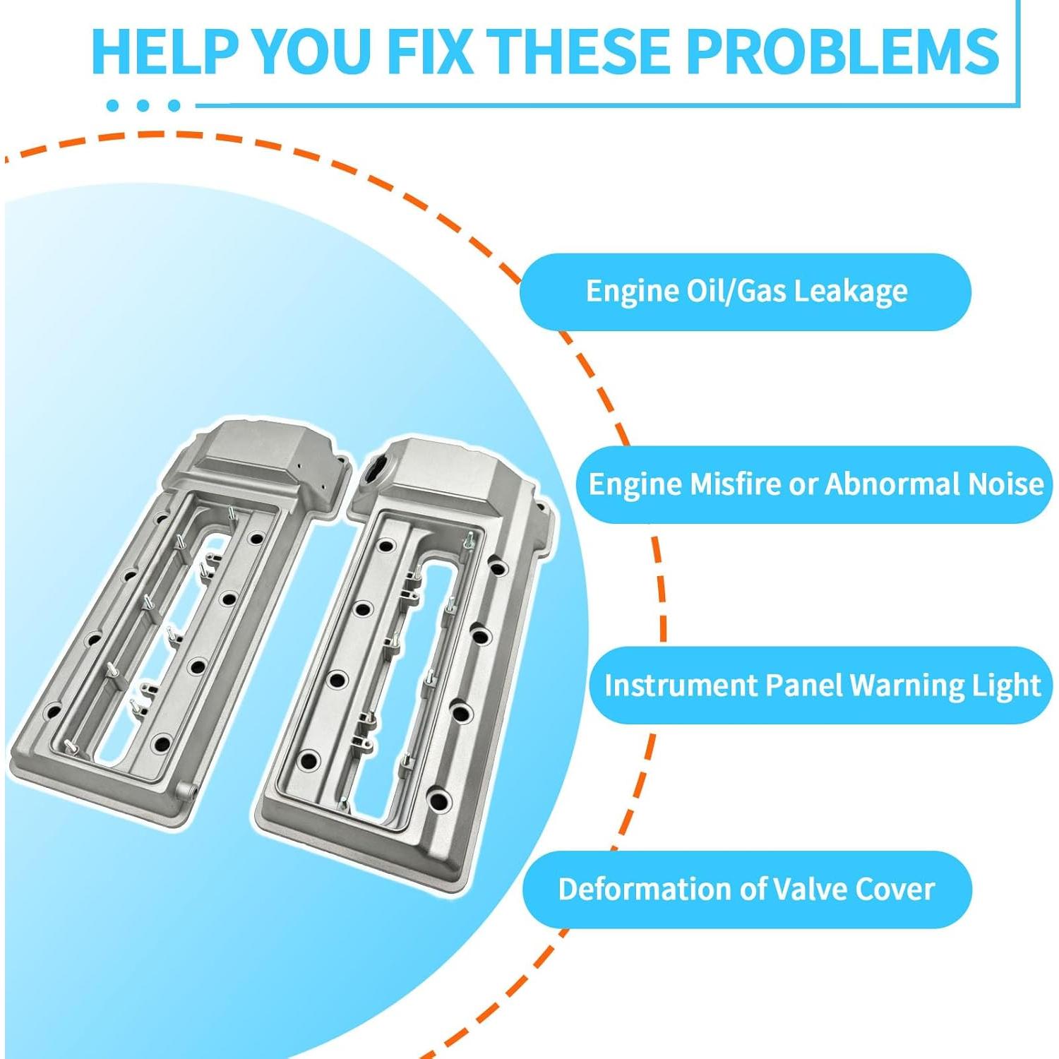 Cubierta de Válvula de Motor BZLINQUAN para BMW E38/E39 4.4L