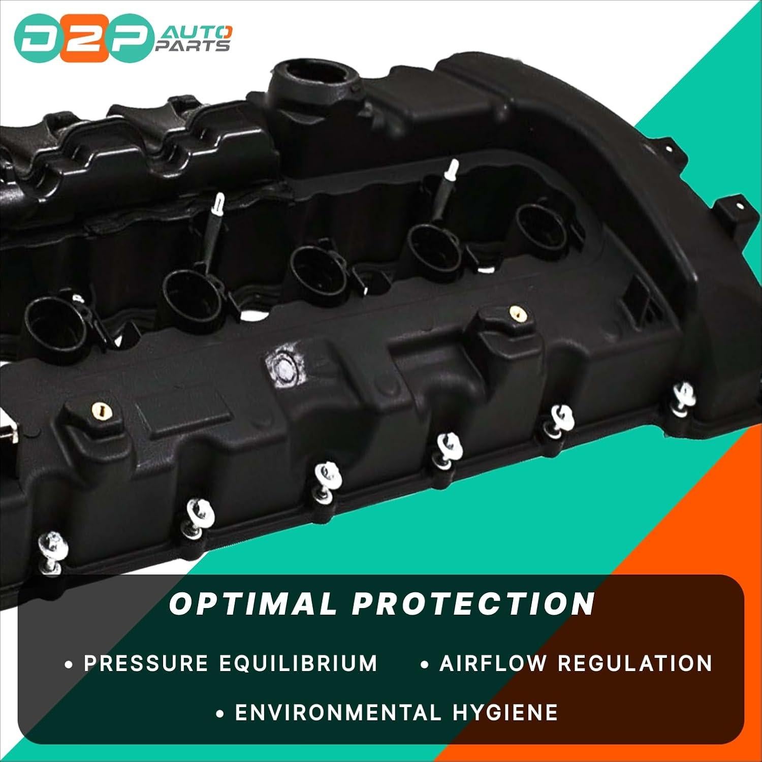 Kit Tapa de Válvula Motor D2P N54/N55 para BMW 1/3/5/X6/Z4