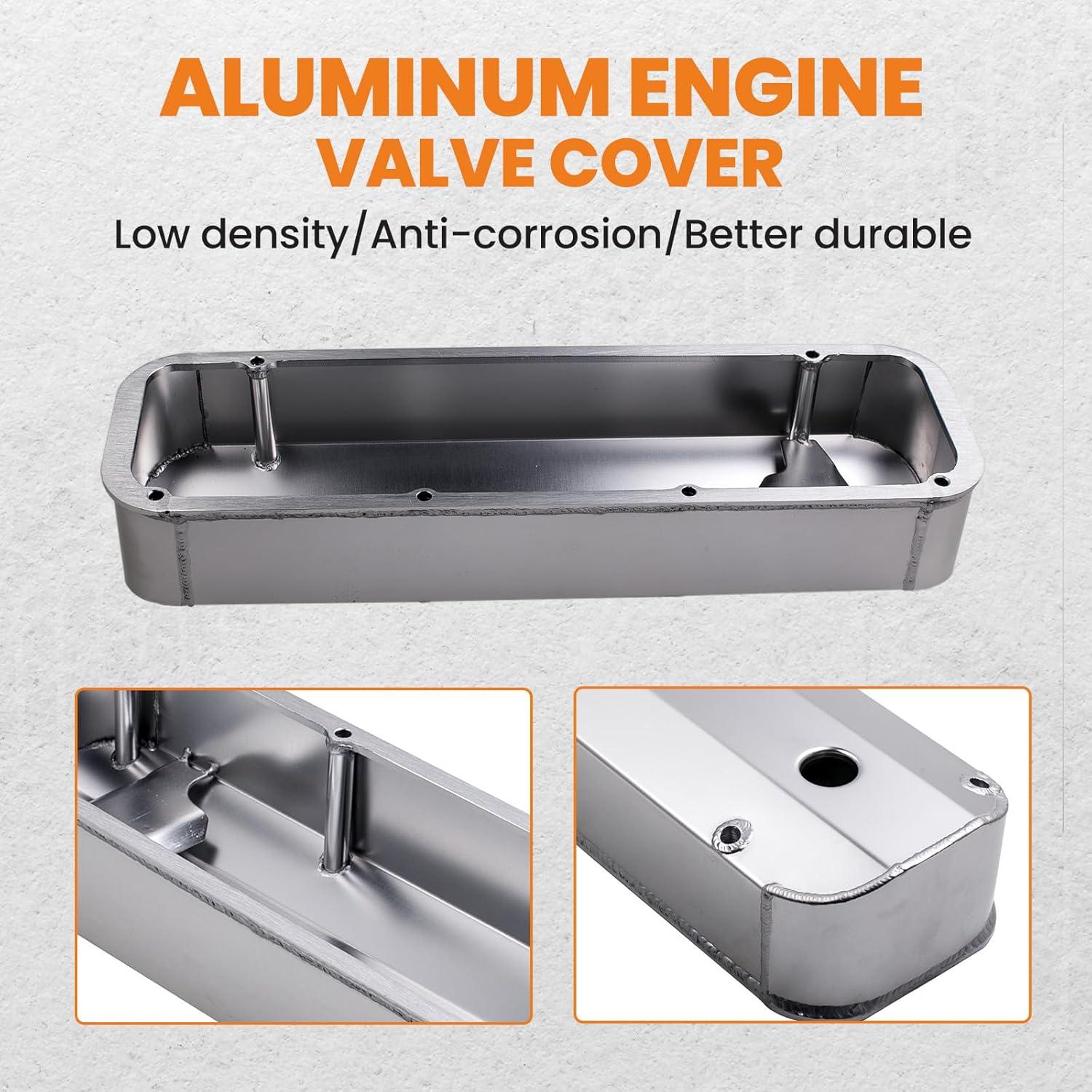 Cubiertas de Válvula Altas de Aluminio maXpeedingrods para Ford BB 429 460