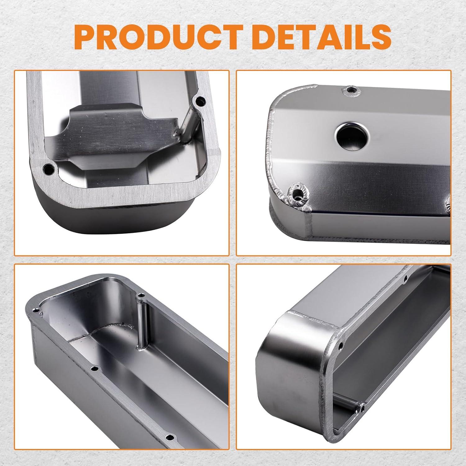 Cubiertas de Válvula Altas de Aluminio maXpeedingrods para Ford BB 429 460