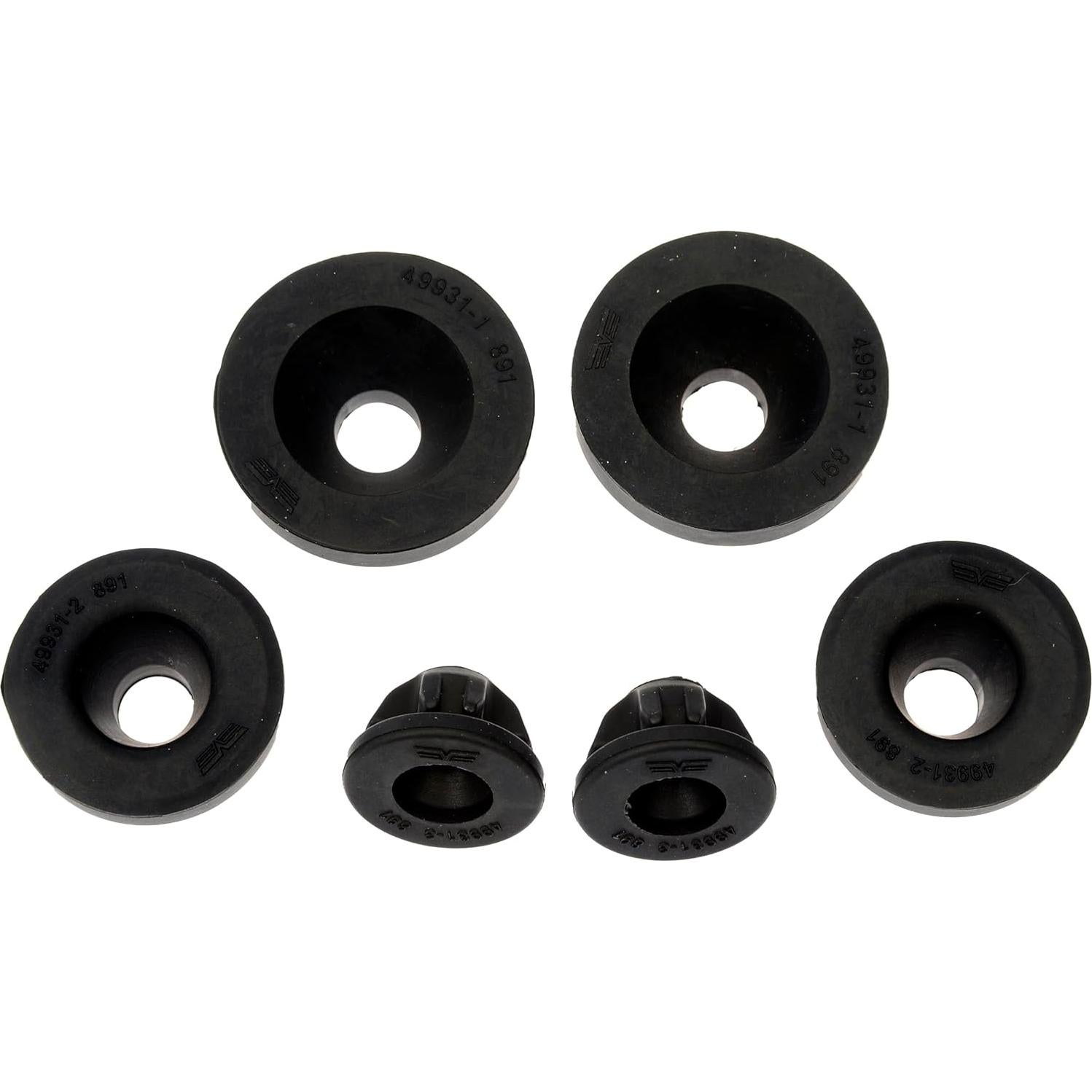 Tapón de Cubierta de Motor Dorman 49931 para Ford/Lincoln/Mercury - Paquete de 6