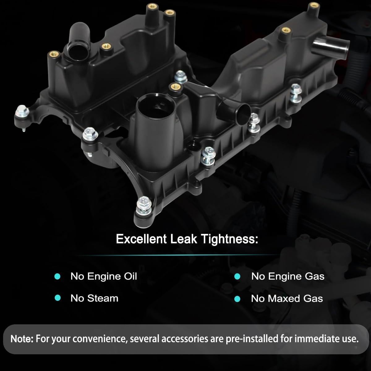 Cubierta de Válvula de Motor AUCERAMIC para Ford 1.6L L4