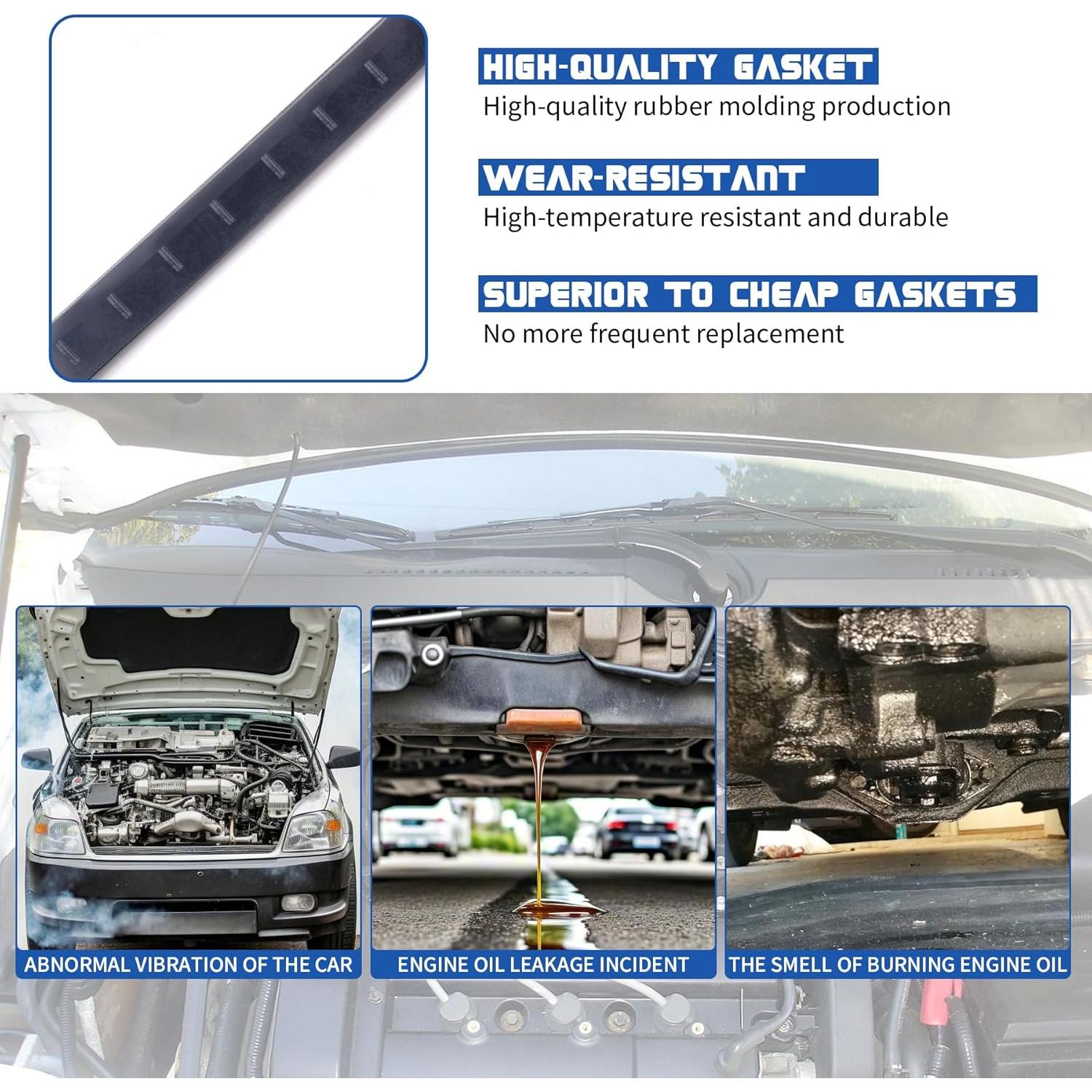 Juego de Juntas de Tapa de Válvula ORAEVY VS50639R1 para Ford y Mazda