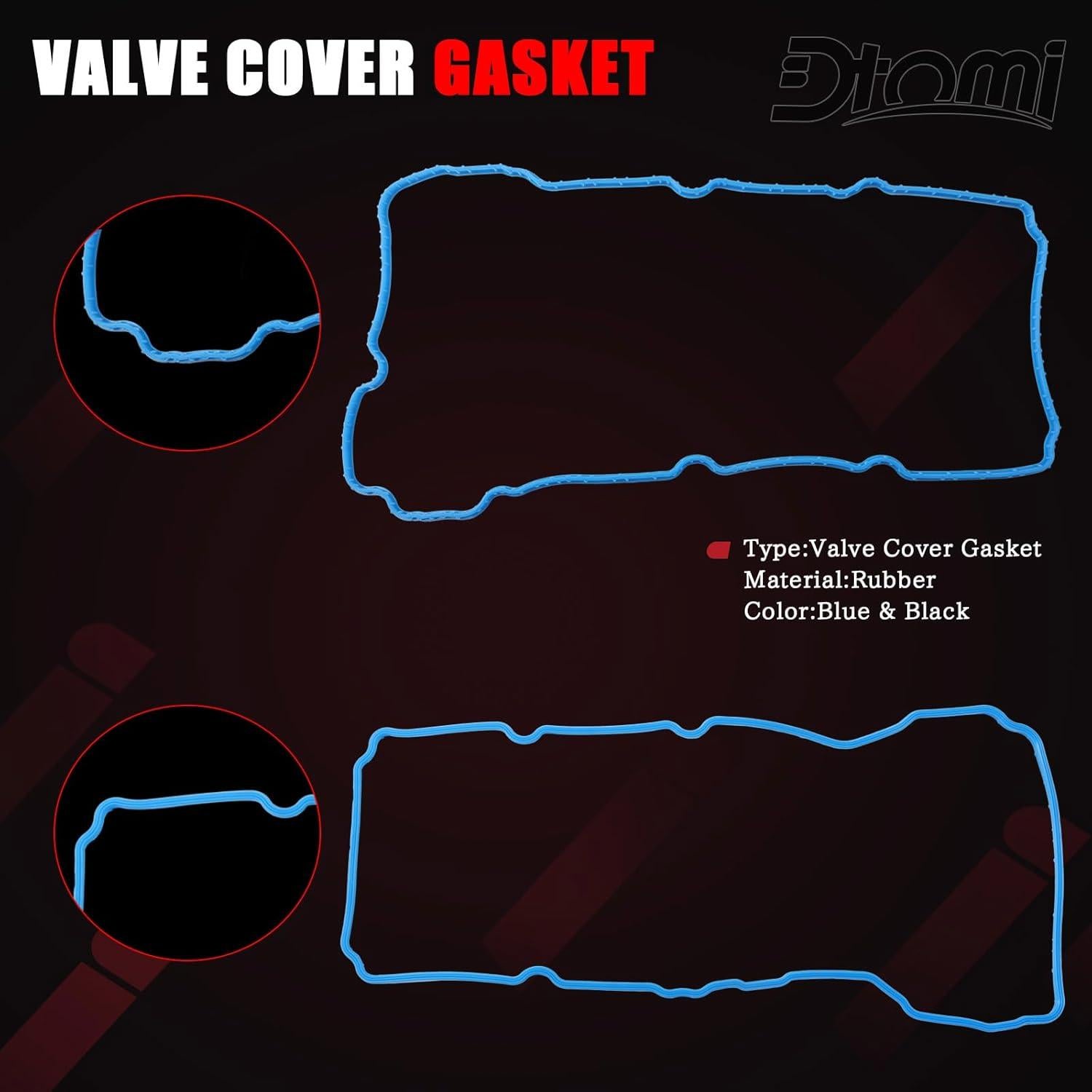 Juego de Juntas de Tapa de Válvula Dtomi para Ford 2011-2020