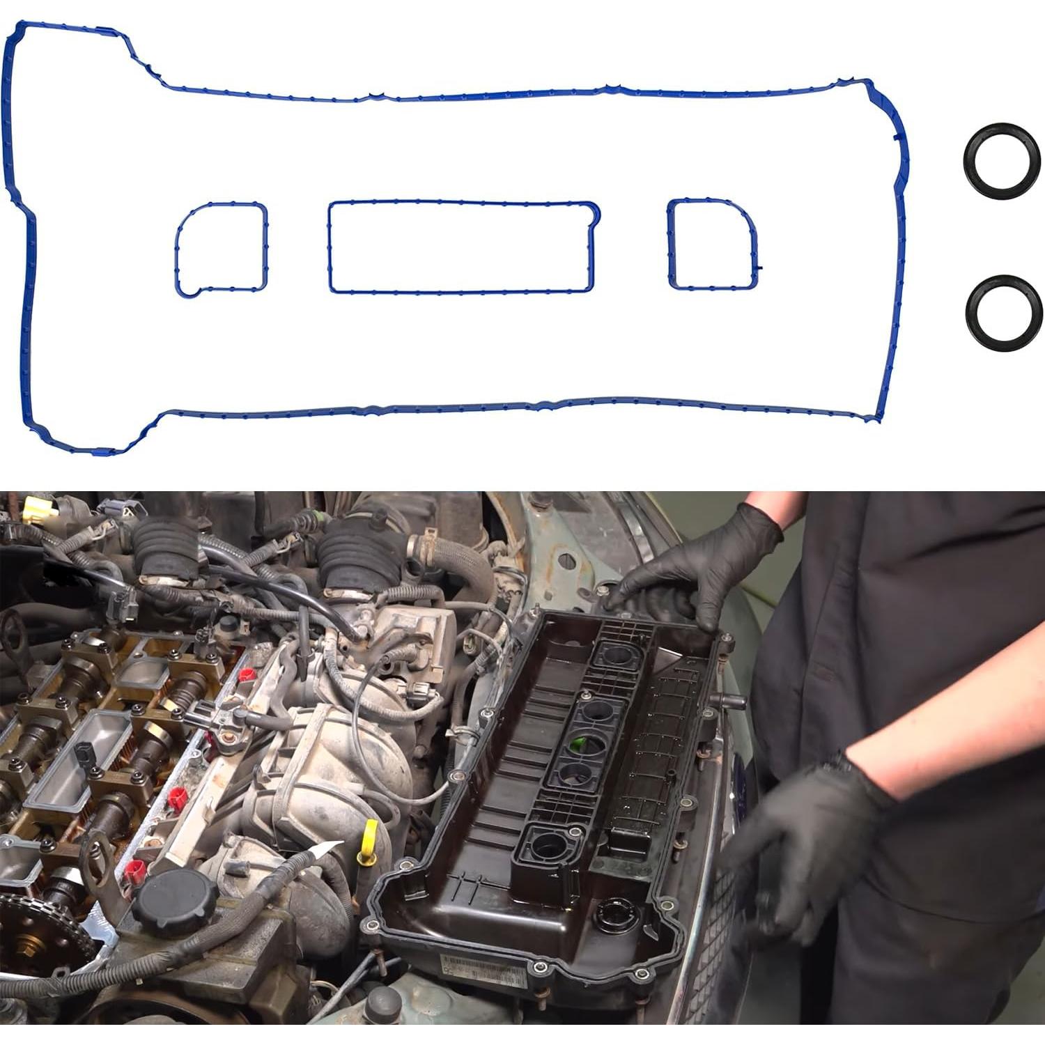 Juego de Junta de Tapa de Válvula Vyqloren VS50877R para Ford