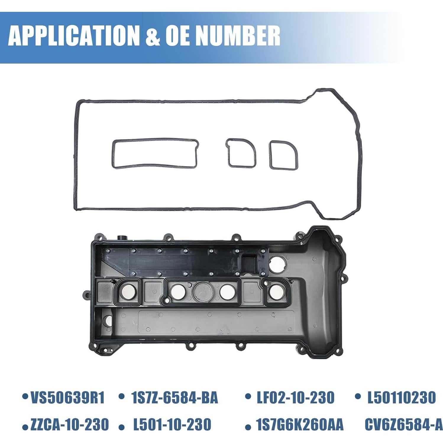 Juego de Junta de Tapa de Válvula Sorello para Ford y Mazda