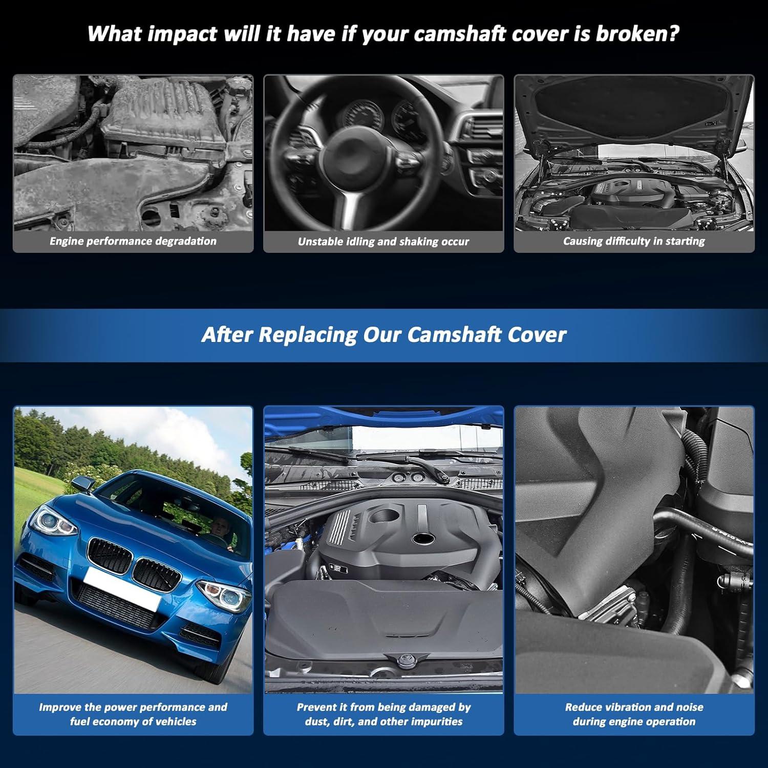 Cubierta de Sello de Motor MUNIK 11117797932 para BMW y MINI