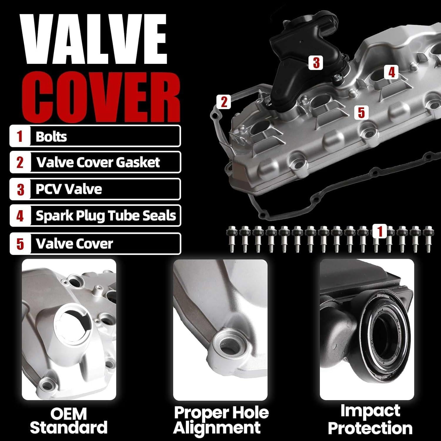 Kit Tapa de Válvula Aluminio MITZONE para BMW M3 4.0L 2008-2013