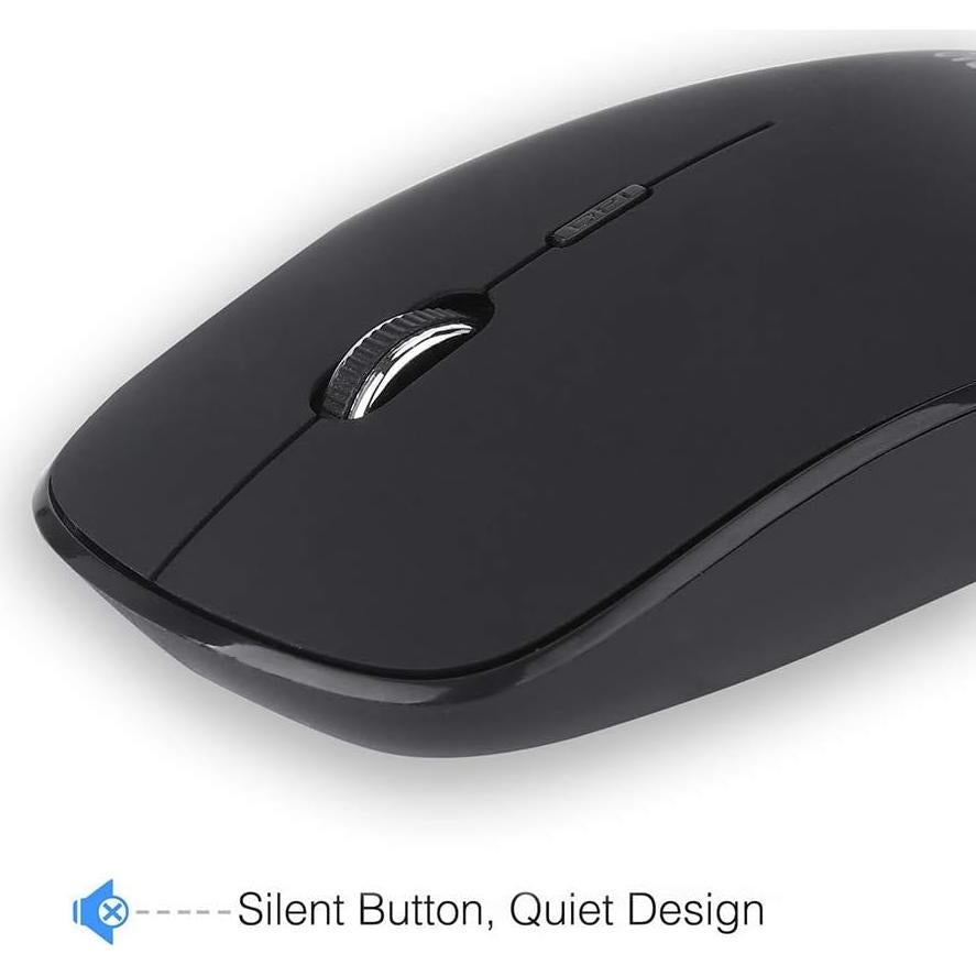 Combo Teclado y Ratón Inalámbrico Fonicer USB C y A