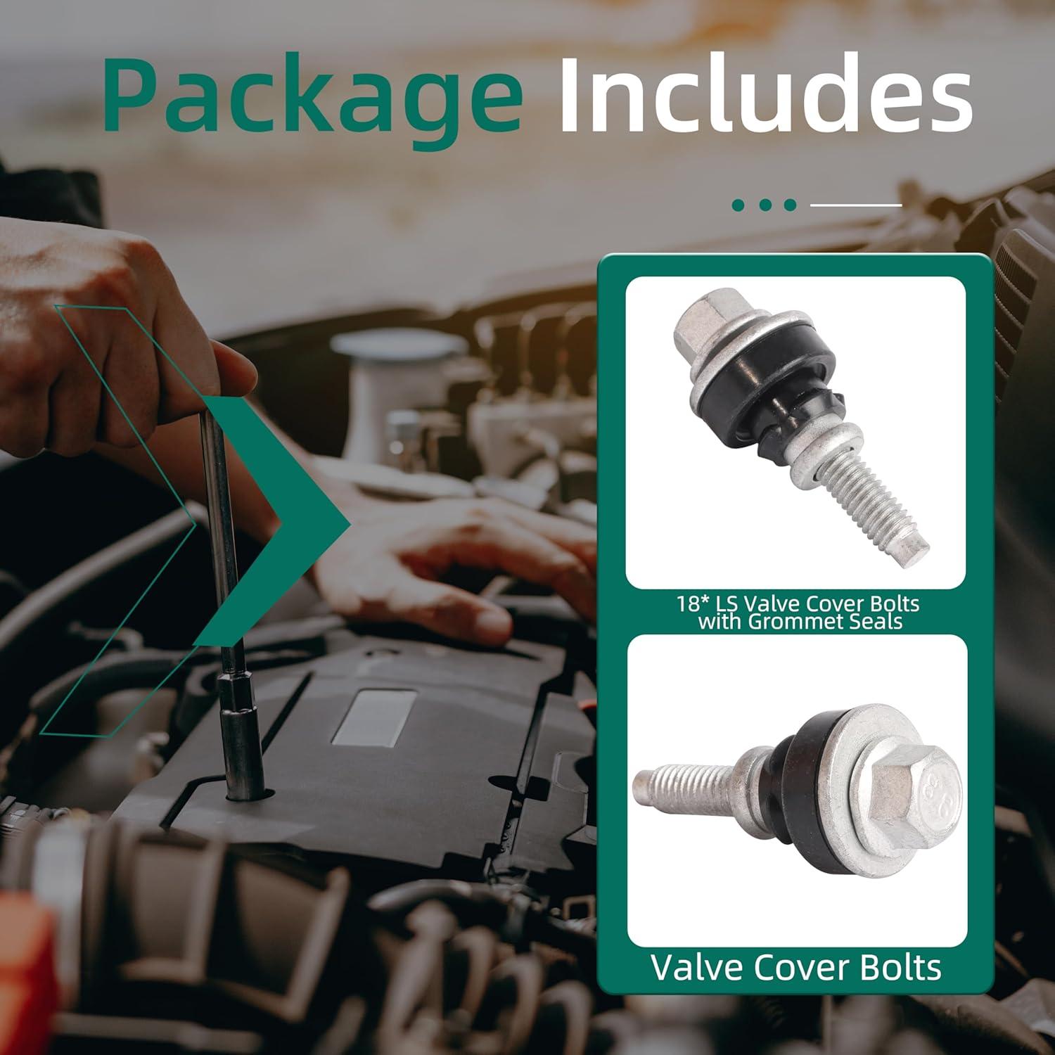 Tornillo de Tapa de Válvula Ford 18 PCS 5.4L 2005-2014