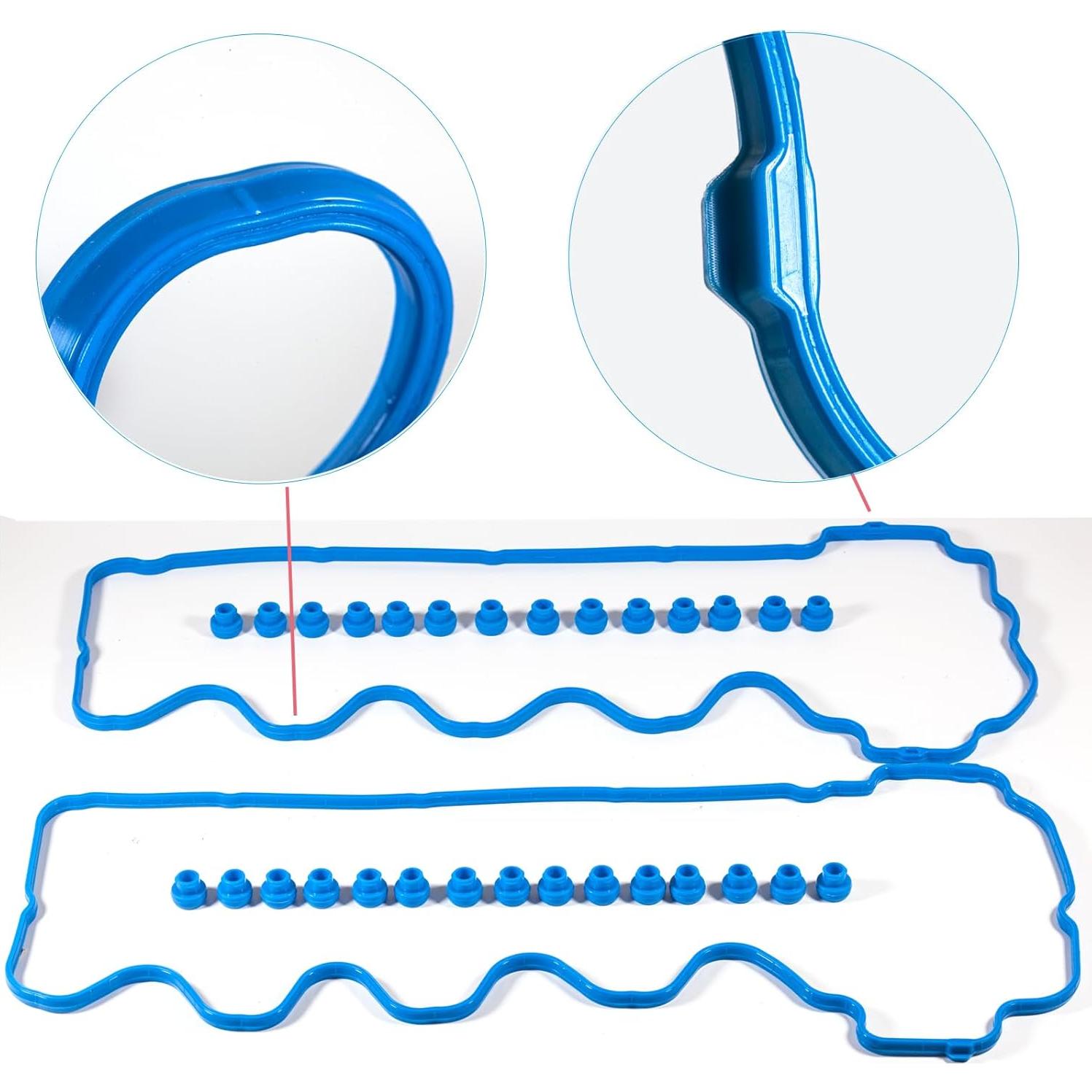 Junta de Tapa de Válvula HIHIAV VS50687R para Ford 5.4L