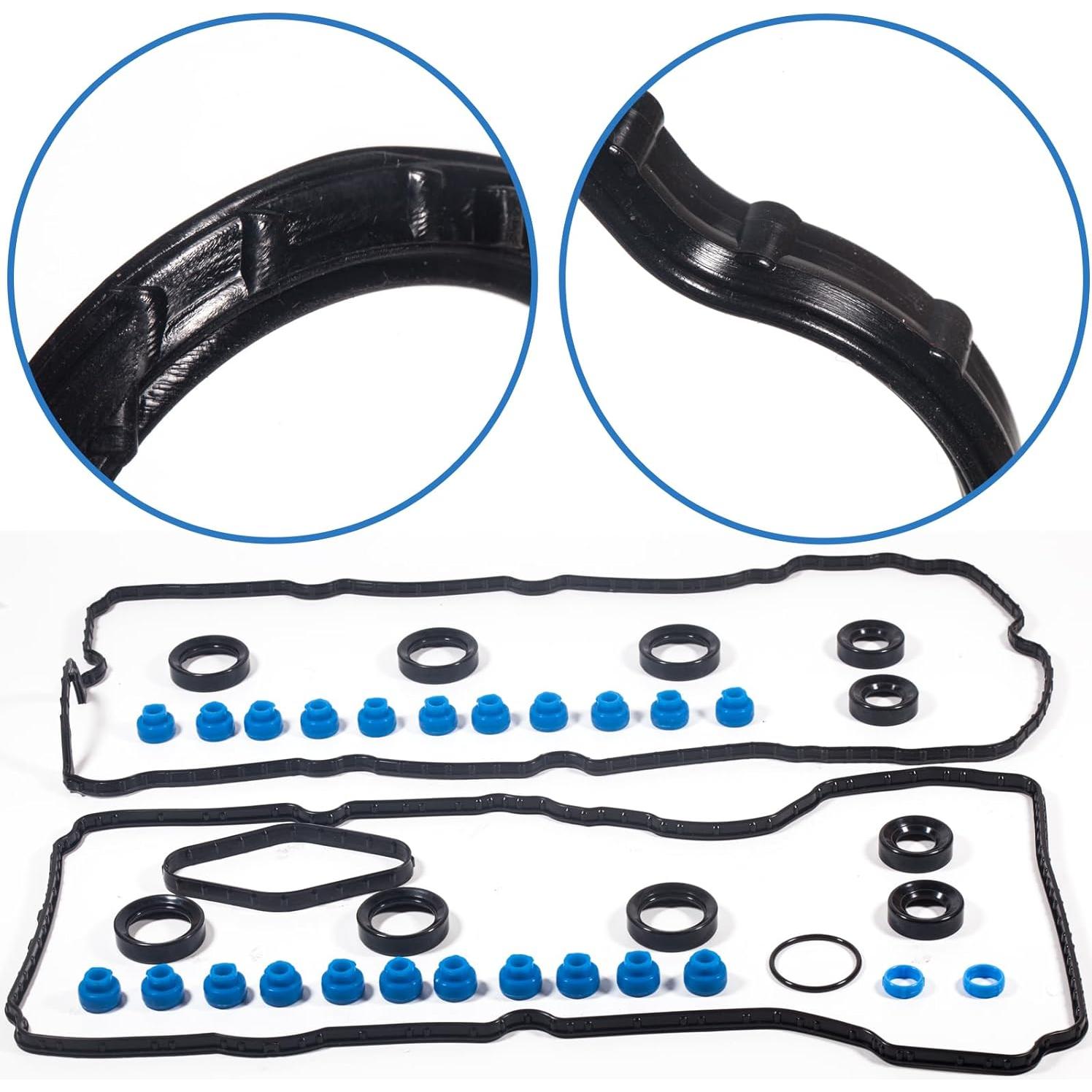 Junta de Tapa de Válvula HIHIAV VS50879R para Ford 3.5L Turbo