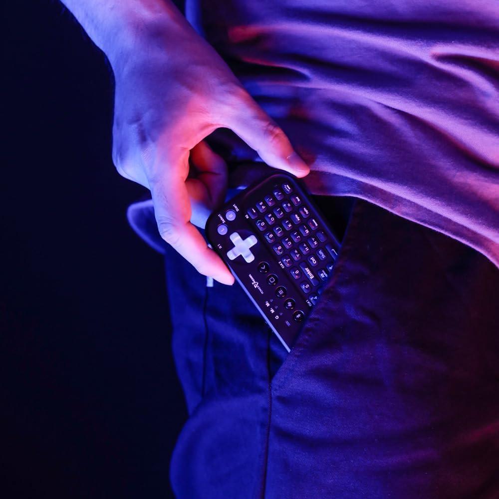 Teclado Bluetooth FUNDIAN con mouse jog y audio - Negro